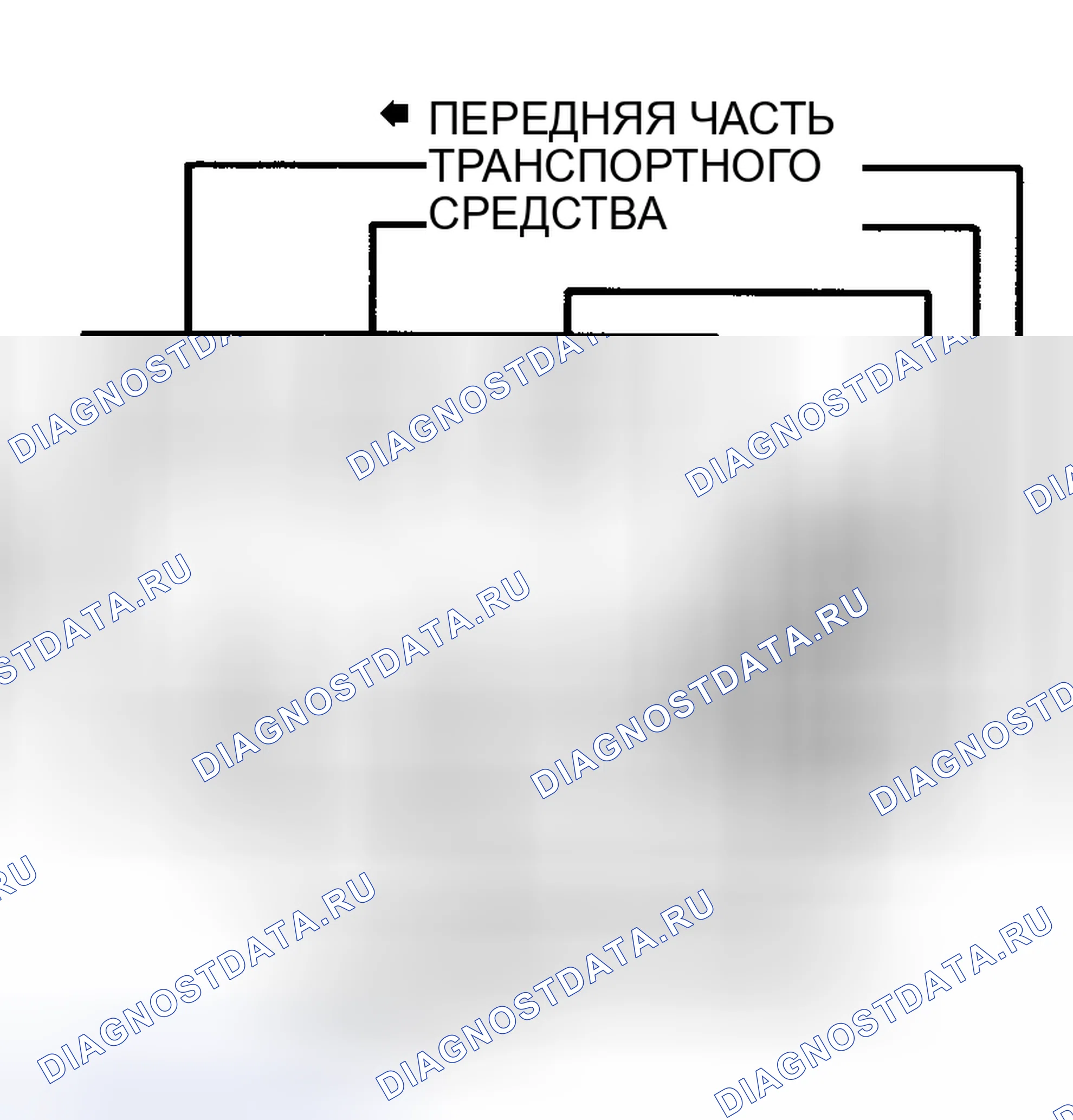 Рис. 3: порядок работы цилиндров (3,0 л). Pontiac Sunfire I