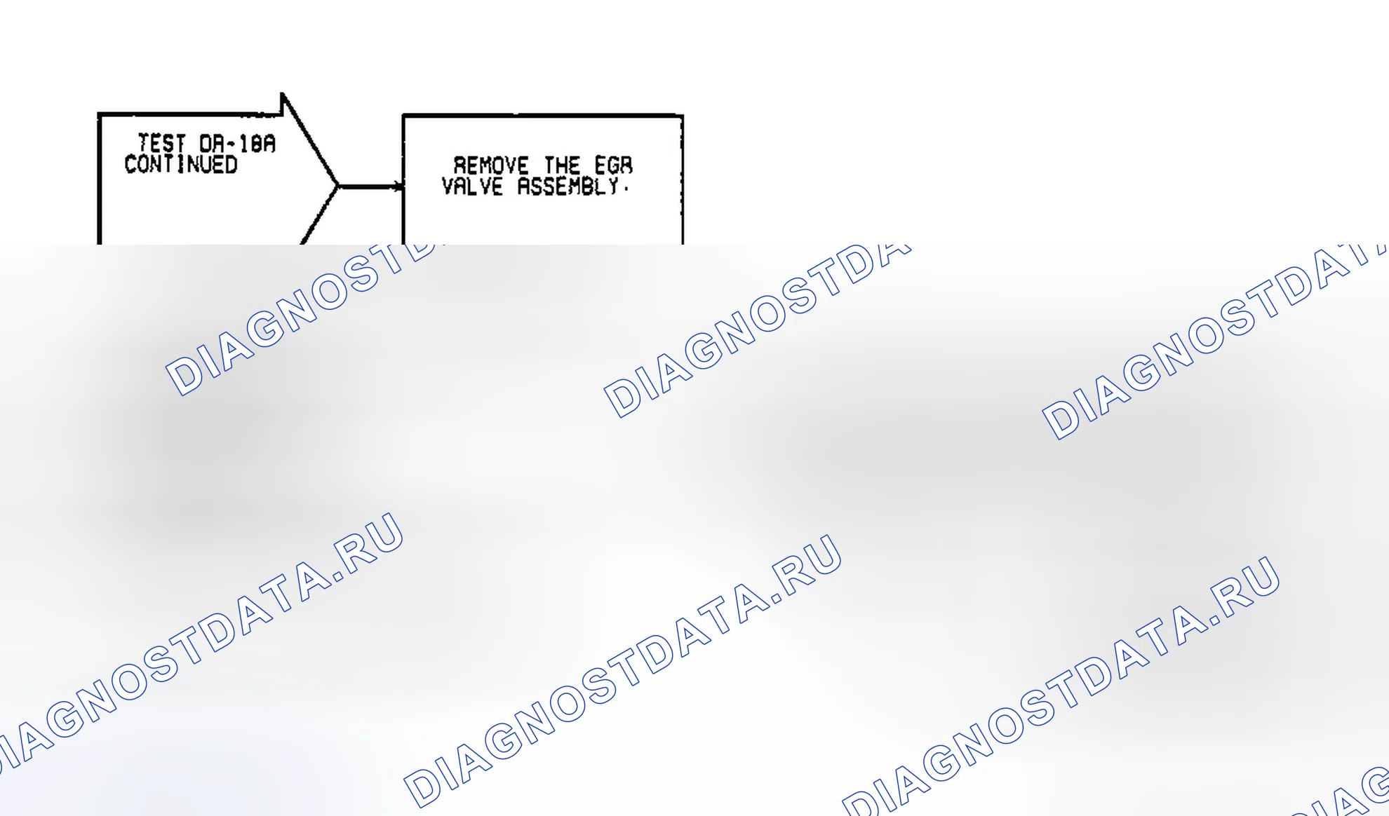 Рис. 119: DR-18A испытаний, код 32 (5 из 5) Отказ системы рециркуляция отработавших газов. Dodge Dakota Sport 