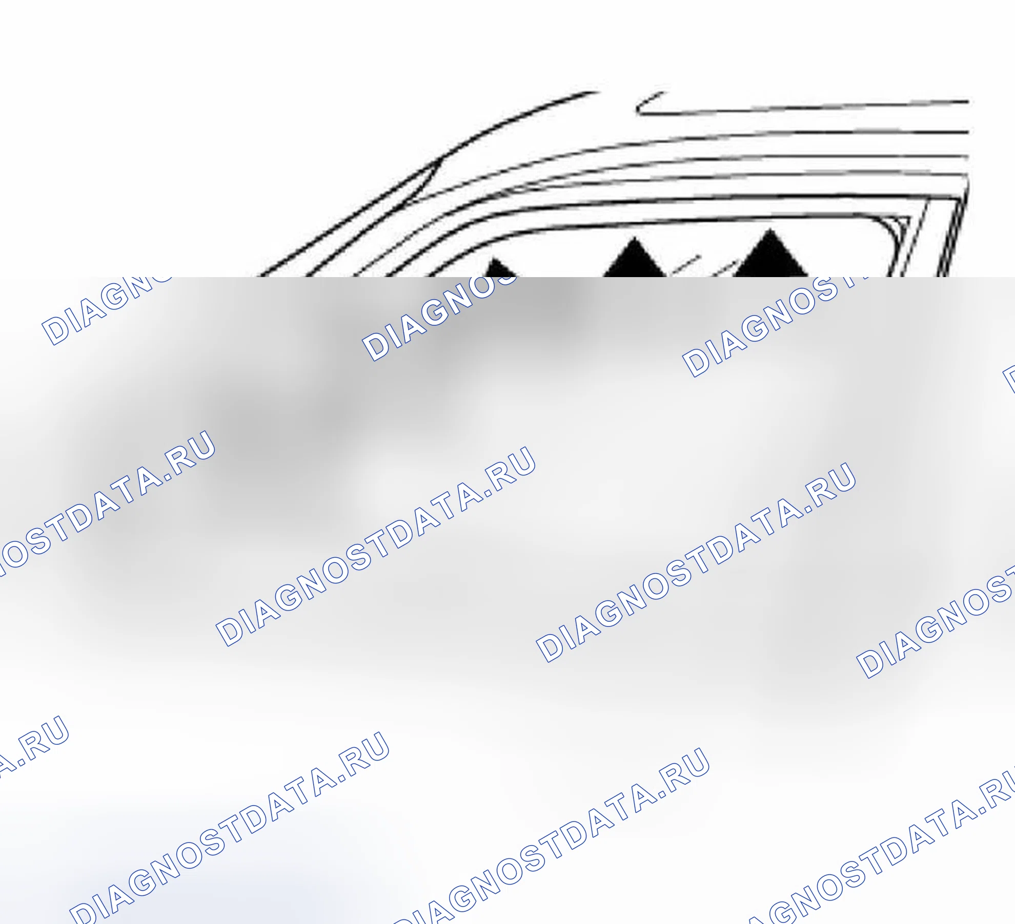 Рис. 330: Регулировка оконного стекла двери. BMW X5 E53