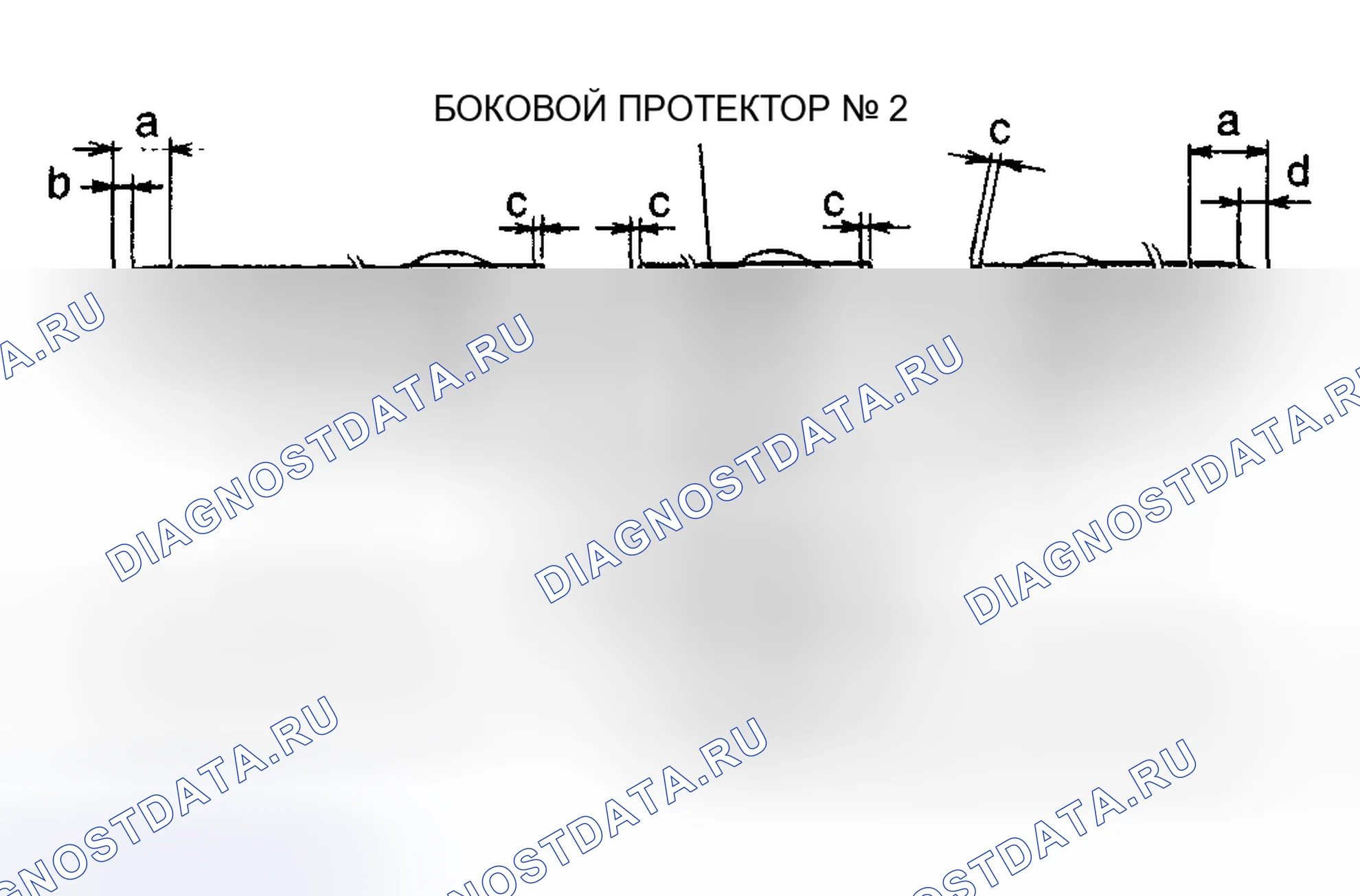 Рис. 11: УСТАНОВКА БОКОВОГО ПРОТЕКТОРА. Mazda Protege BJ