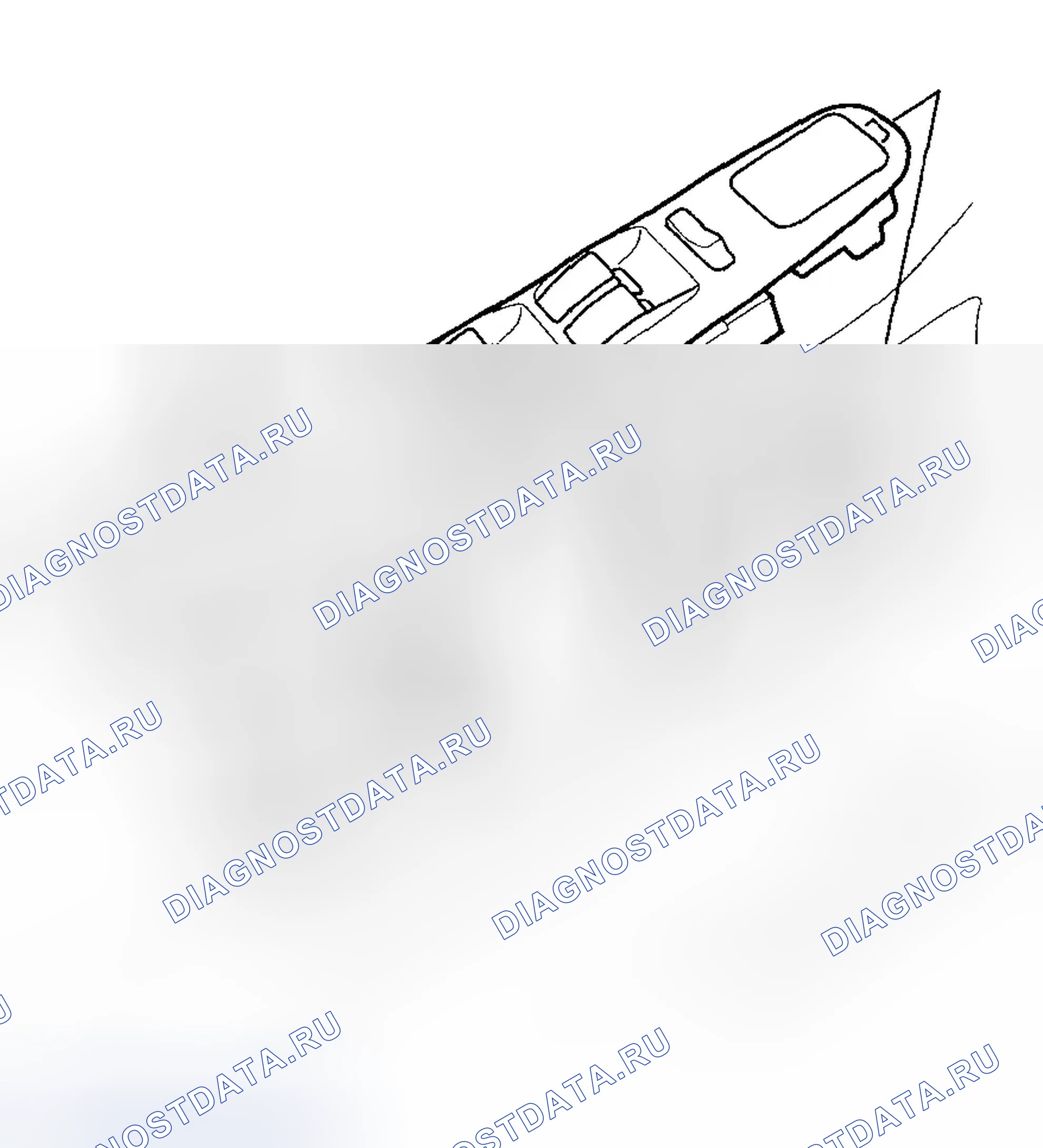 Рис. 89: Замена главного переключателя. Honda Accord VI