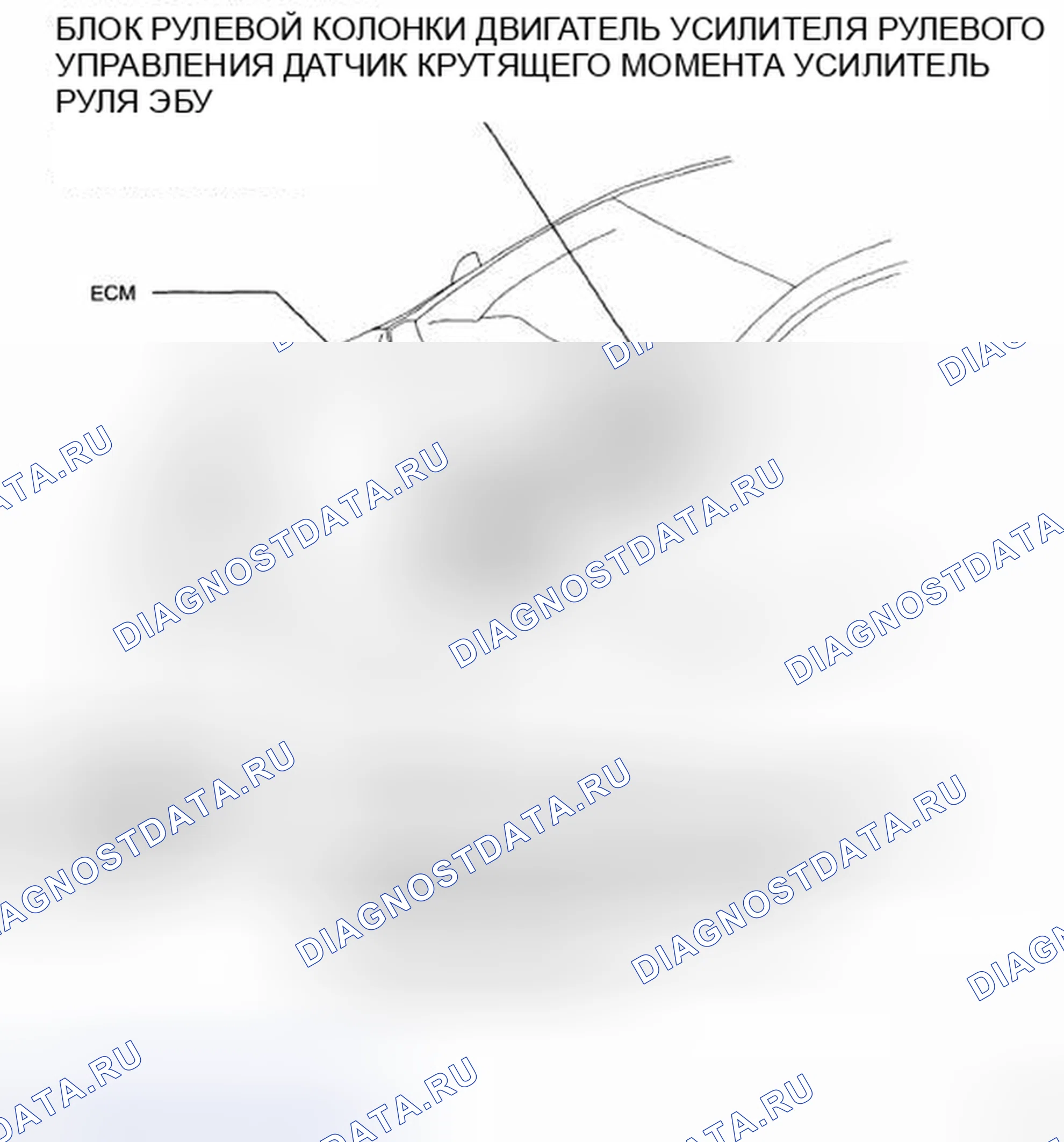 Рис. 36: РАСПОЛОЖЕНИЕ ДЕТАЛЕЙ. Toyota Corolla X