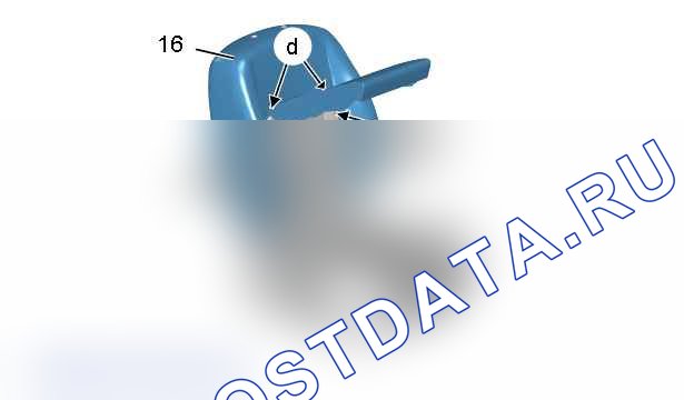 Разборка - сборка: переднего сиденья — c5gm176d. Peugeot 207 Compact I