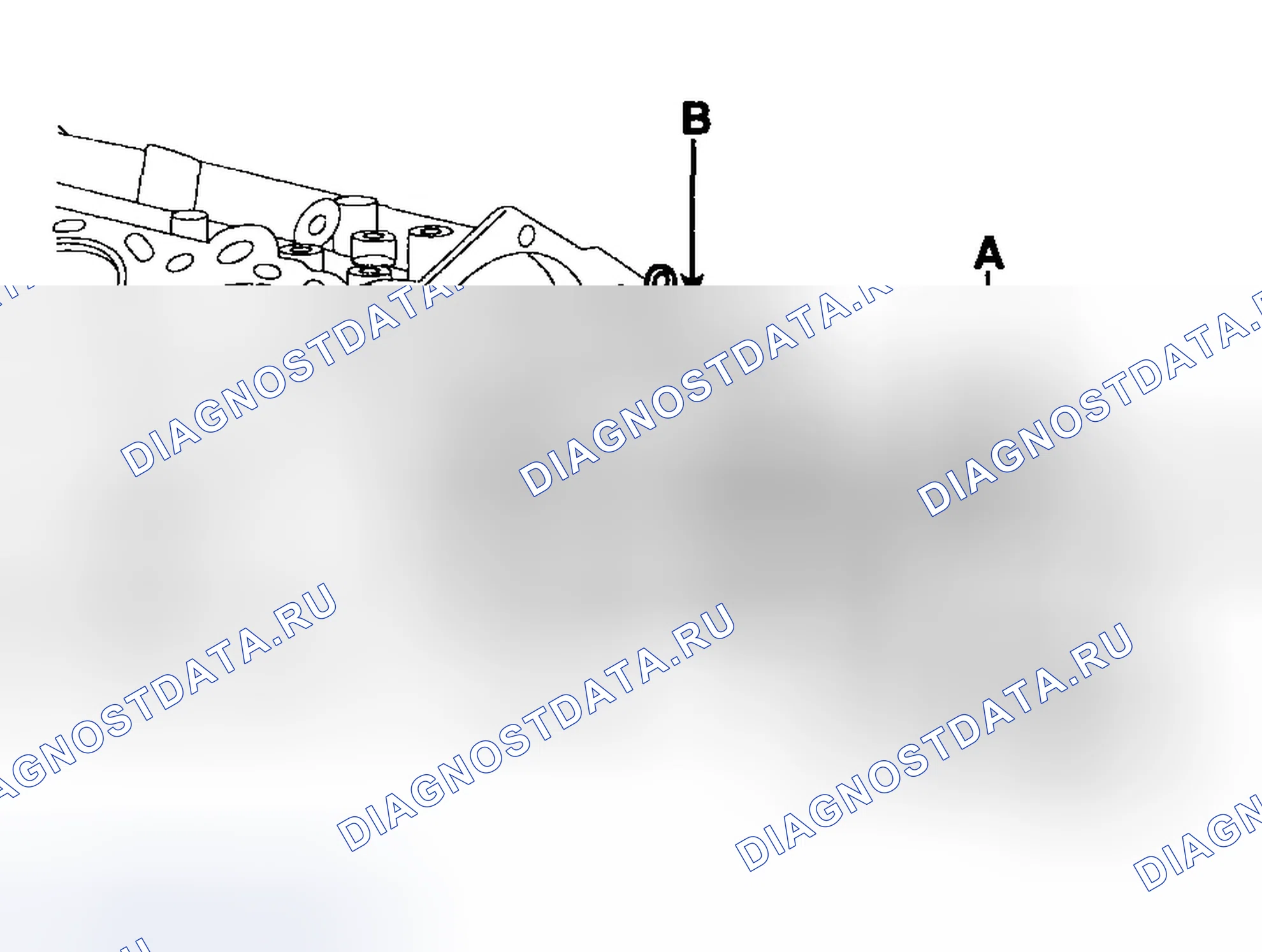 Рис. 225: ВОДЯНОЙ НАСОС. Hyundai Tucson I