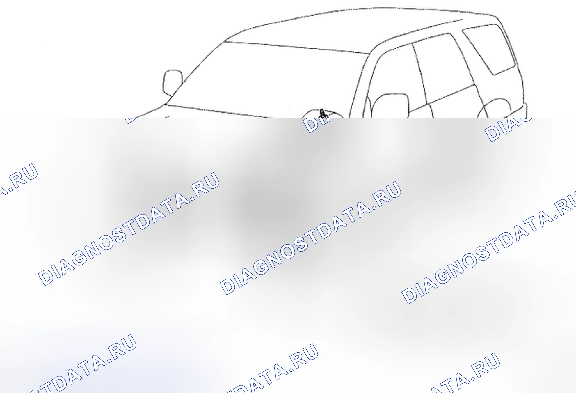 Рис. 66: ОСМОТР ТРАНСПОРТНОГО СРЕДСТВА. Toyota 4Runner IV рестайлинг