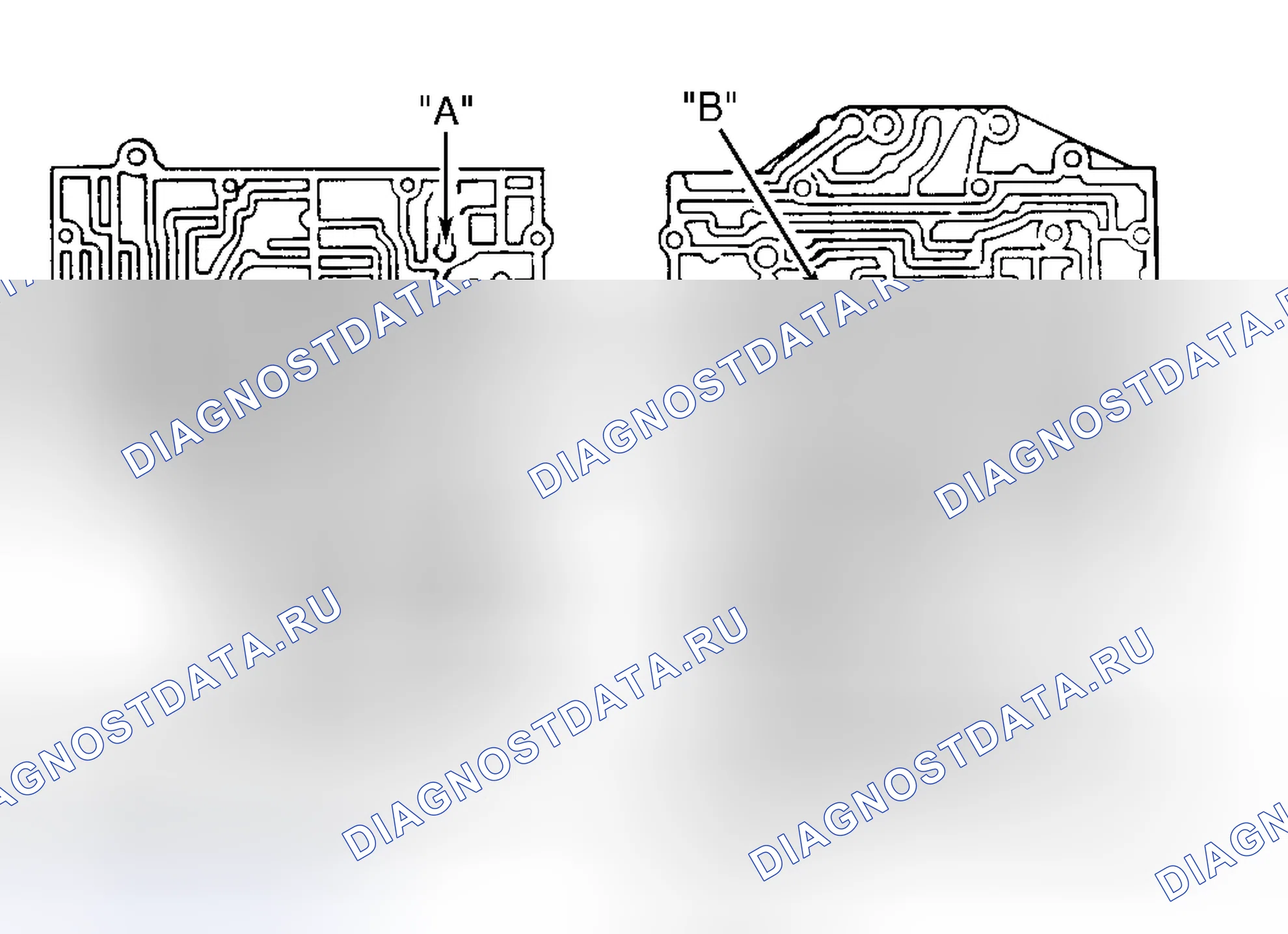 Рис. 118: КОРПУС КЛАПАНА В СБОРЕ. Mazda 929 HC