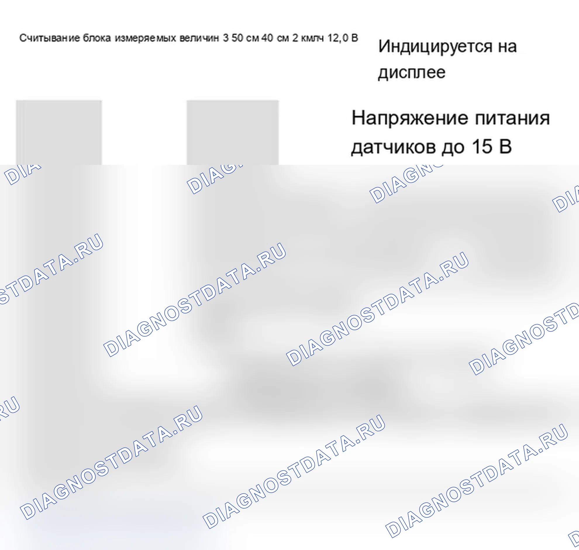 Рис. 269: Блок измеряемых величин 003. Audi S6 C5