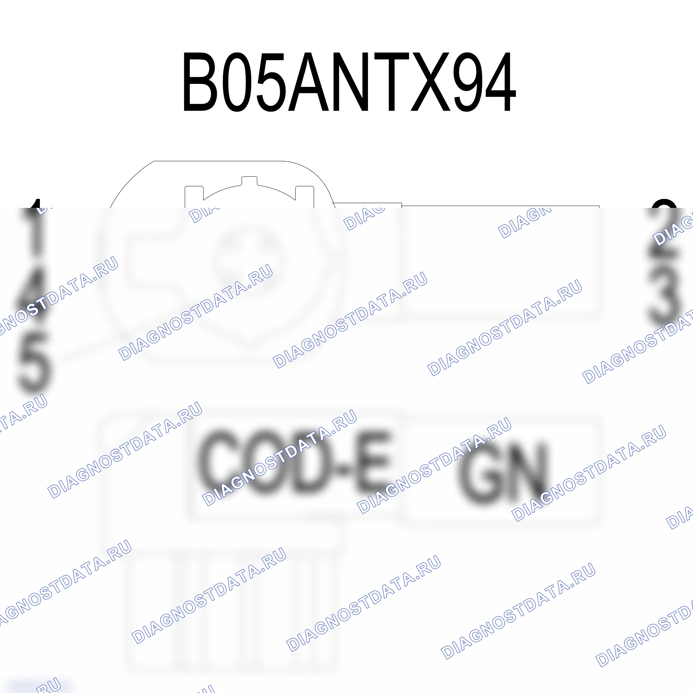 Распиновка разъёма 4F0 035 750 D — внешний вид и расположение контактов. Porsche 718 Cayman 982