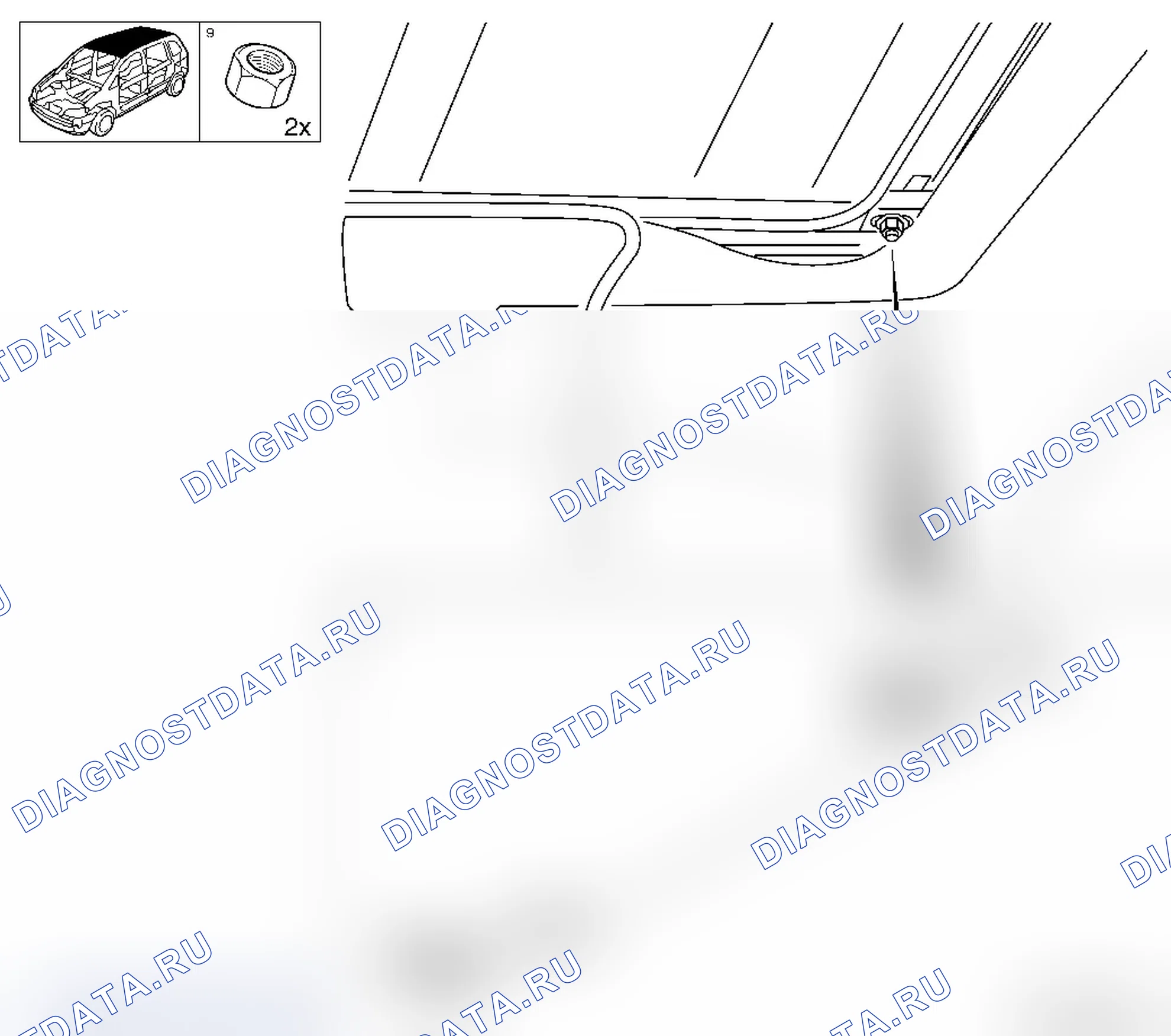 Отрегулировать положение складной раздвижной крыши (Corsa-C). Opel Corsa C