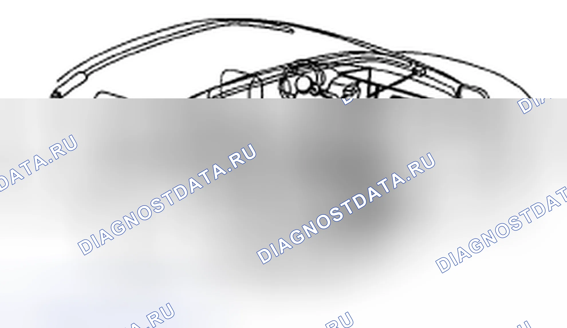 Рис. 73: ЖГУТ ПОДУШЕК БЕЗОПАСНОСТИ. Subaru Impreza GH