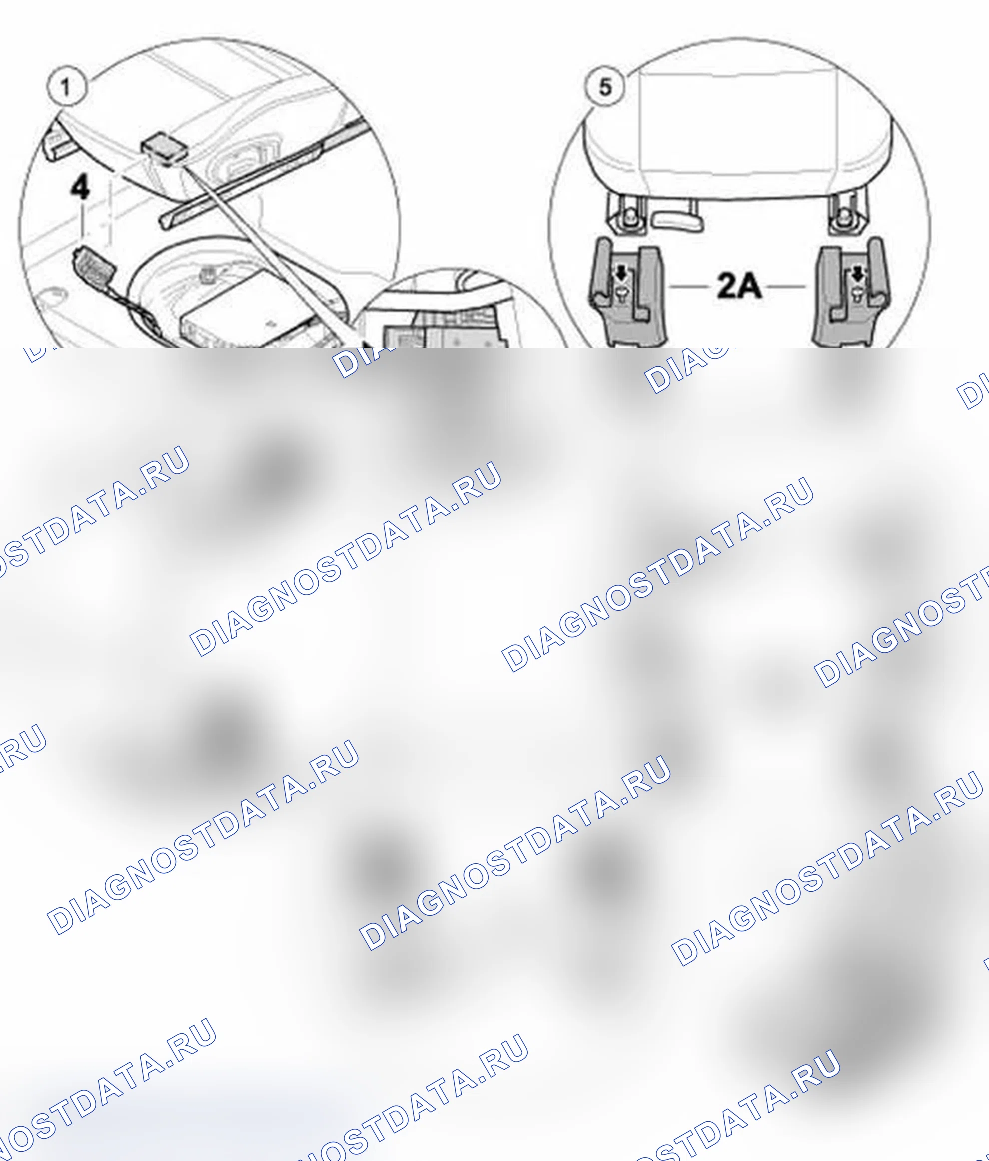 Рис. 9: Установка переднего сиденья. Porsche Boxster S 986