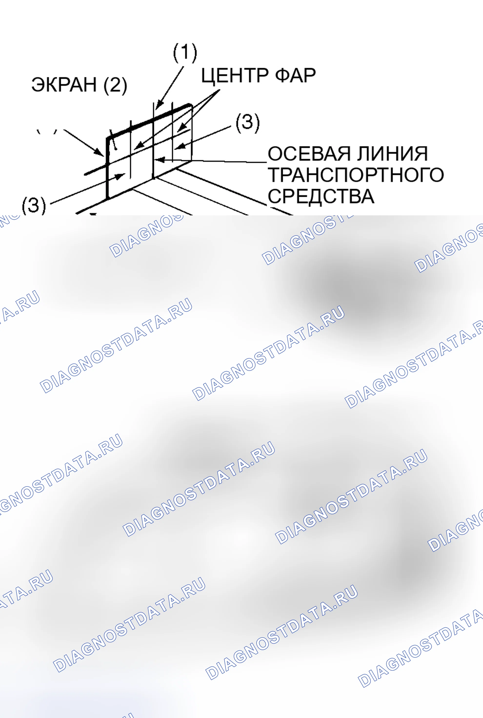 Рис. 302: ИНСТРУКЦИИ ПО ПРЕДВАРИТЕЛЬНОМУ ПРИЦЕЛИВАНИЮ. Mitsubishi Lancer Evolution IX
