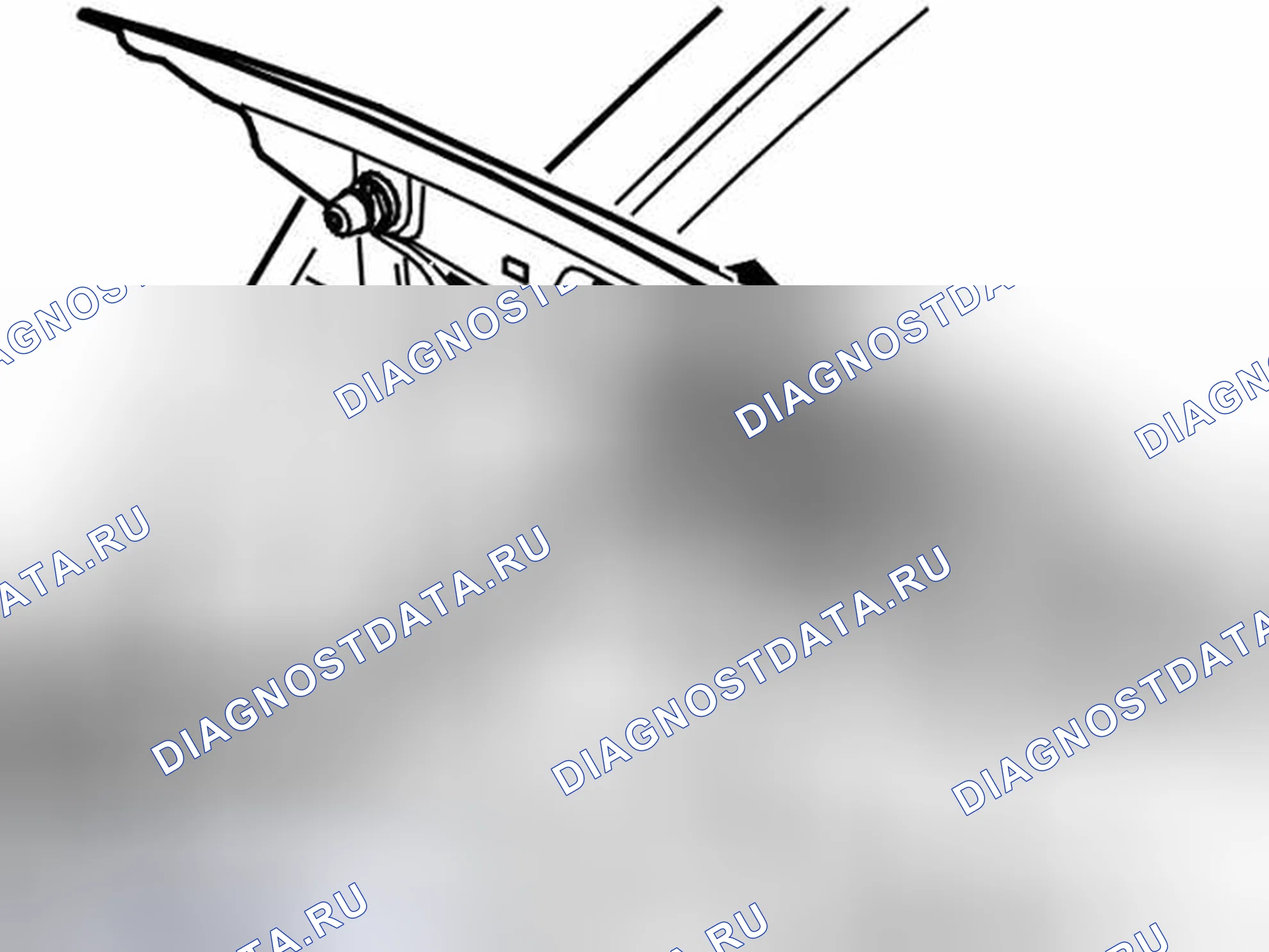 Рис. 297: СНЯТИЕ МЕХАНИЗМА БЛОКИРОВКИ КРЫШКИ БАГАЖНИКА. Volvo S40 II рестайлинг