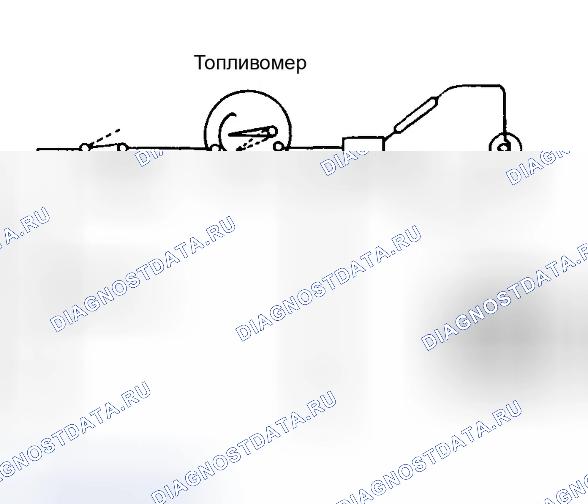 Рис. 7: ТОПЛИВОМЕР. Hyundai Tucson I