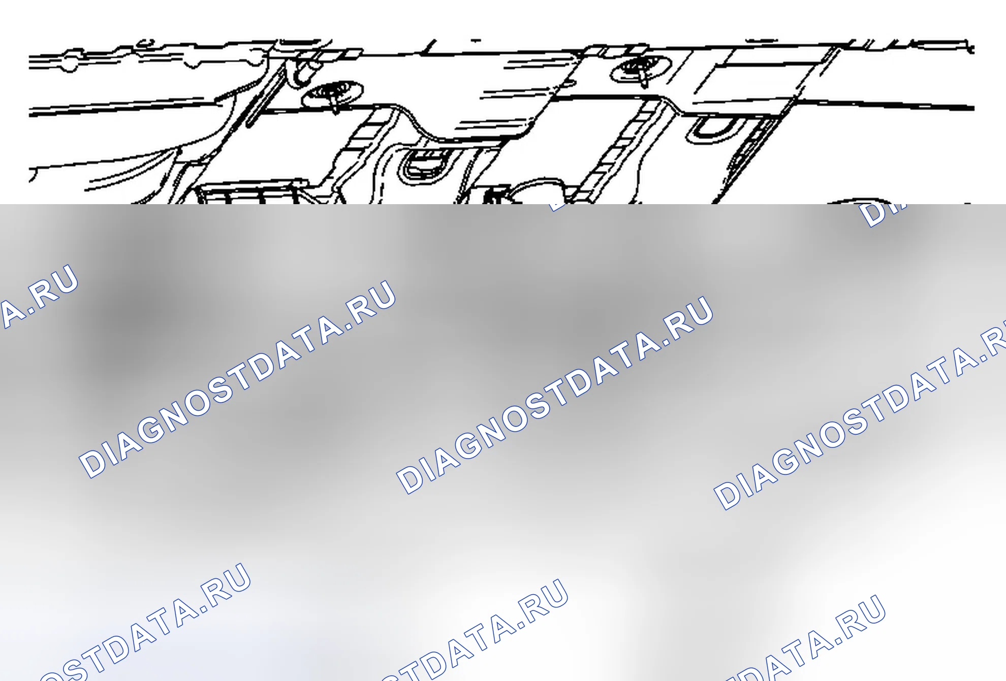 Рис. 32: Замена датчика давления топлива - труба подачи топлива. Chevrolet Captiva I рестайлинг