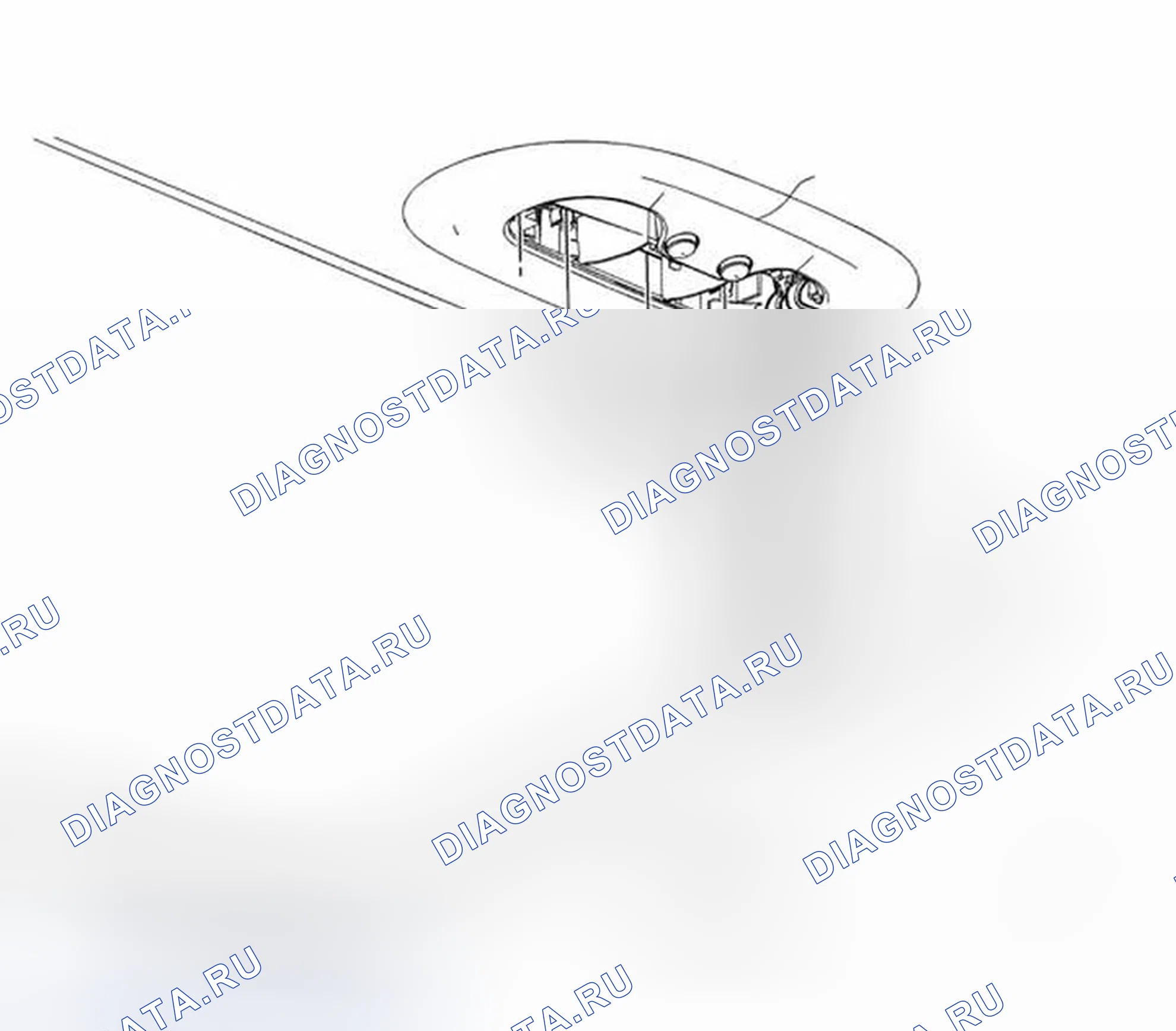 Рис. 22: Замена лампочки купольной лампы (Impala). Chevrolet Impala IX