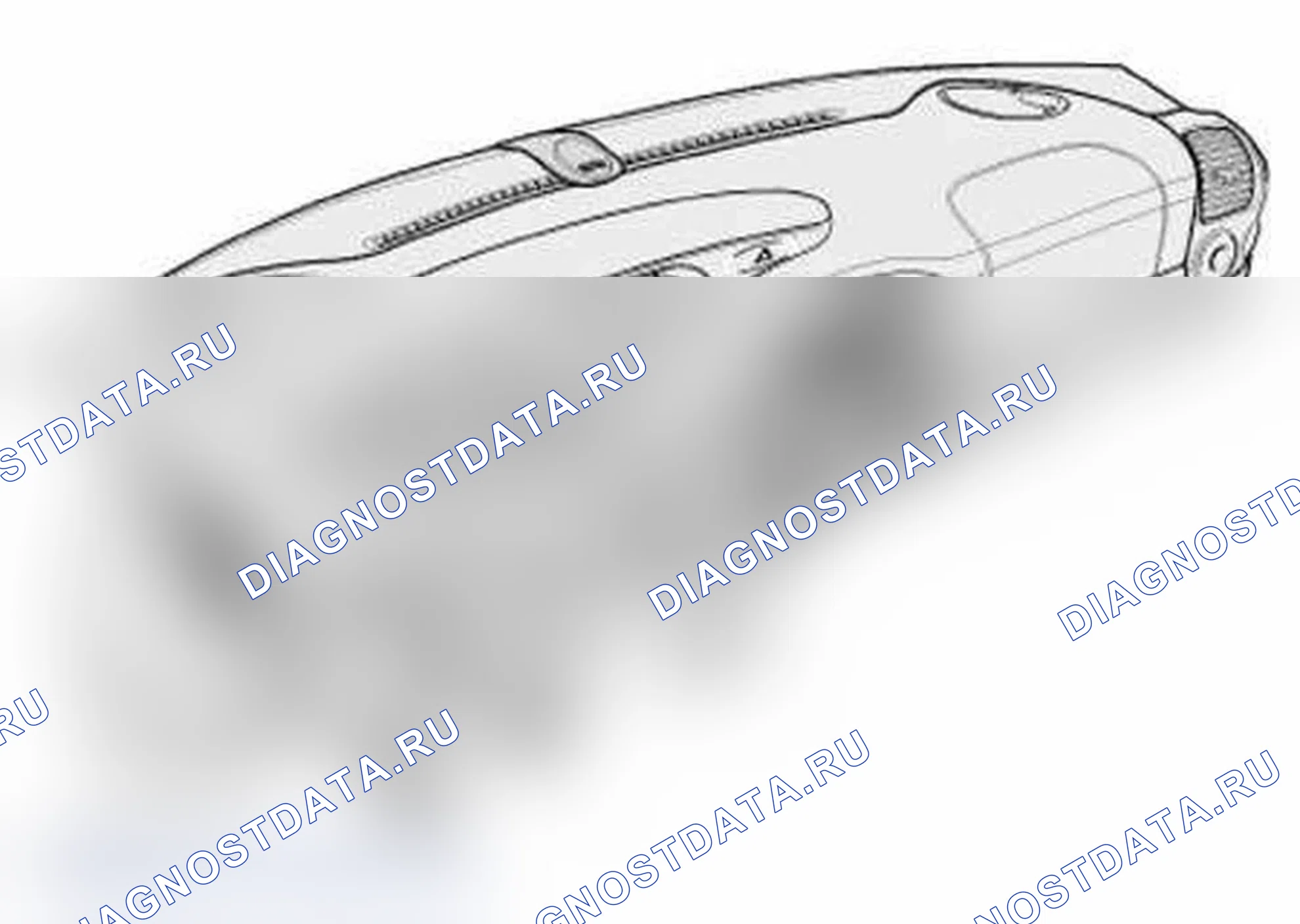 Рис. 26: Разборка и сборка приборной панели. Porsche 911 Carrera 4 996 рестайлинг