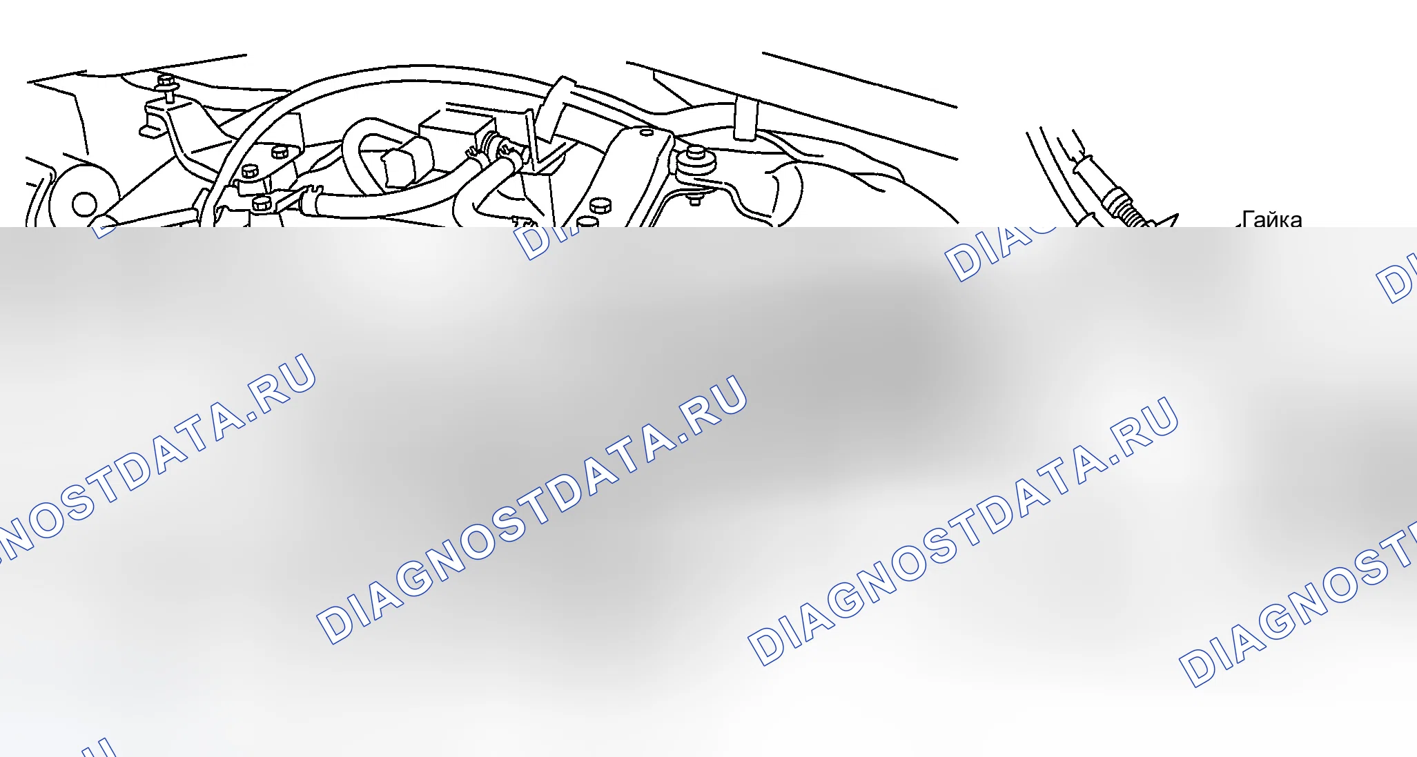 Рис. 184: РЕГУЛИРОВКА ПРОВОДА ASCD. Infiniti Q45 III