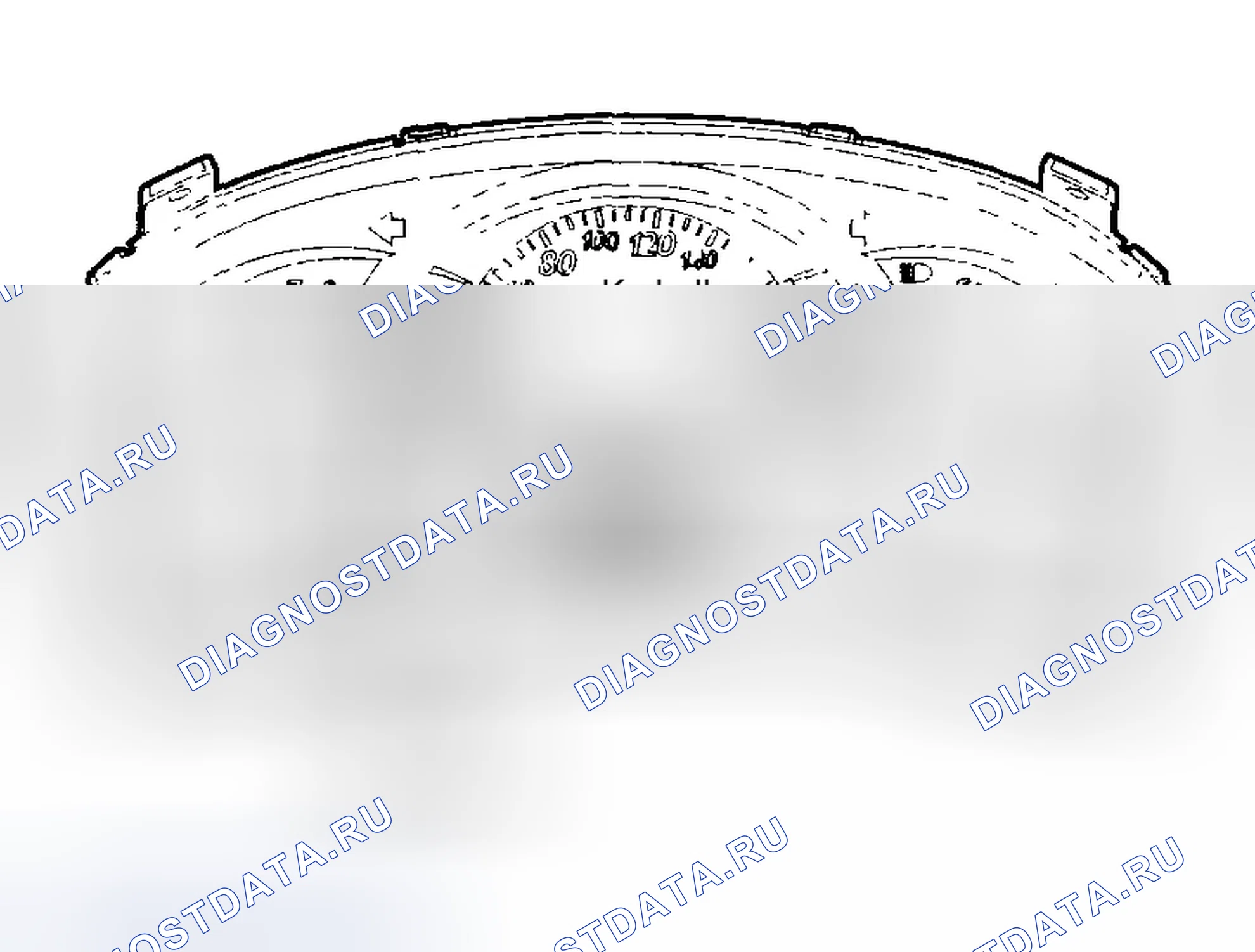 Рис. 12: Проверка SRS индикатор напоминания о ТО. Hyundai Tucson I