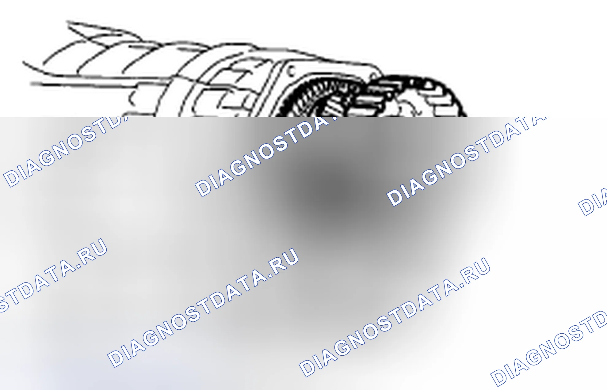 Рис. 516: ДЕМОНТАЖ. Subaru Outback BP рестайлинг