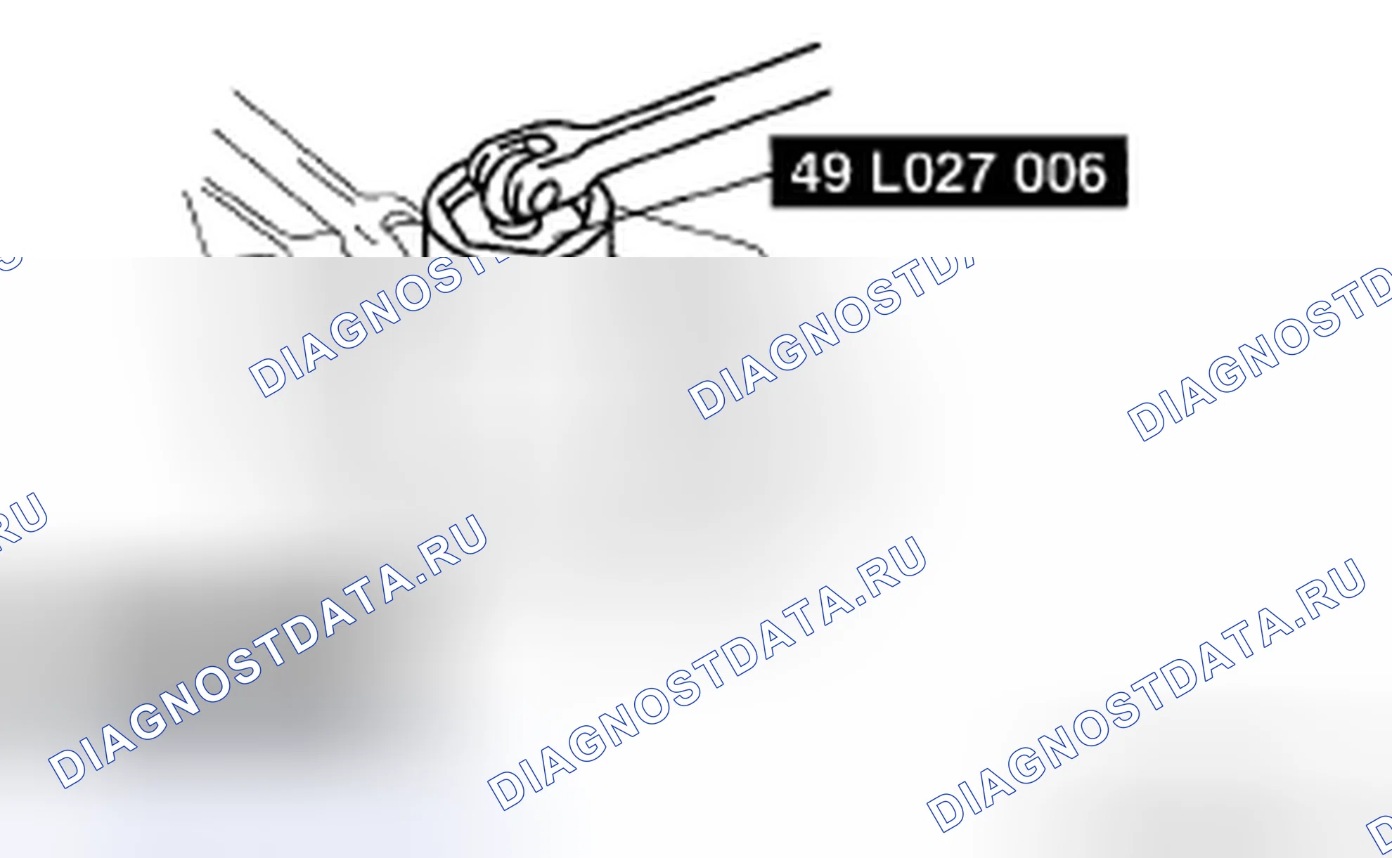 Рис. 26: Разборка контргайки Примечание. Mazda CX-9 I