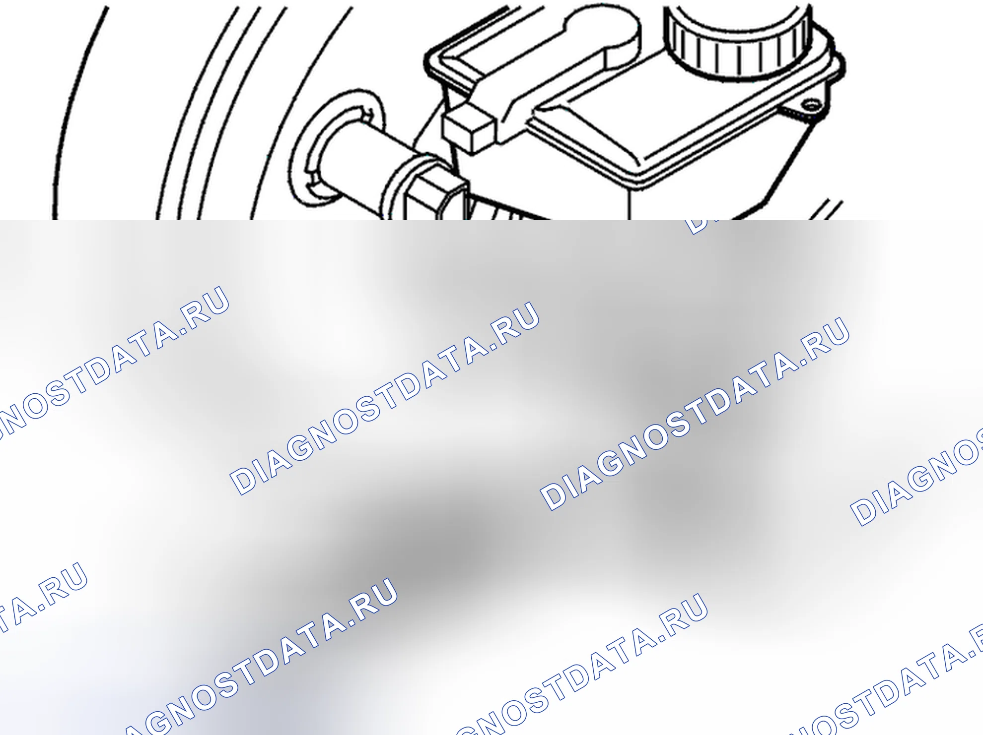 Рис. 237: Проверка датчика давления. Volvo S80 I рестайлинг