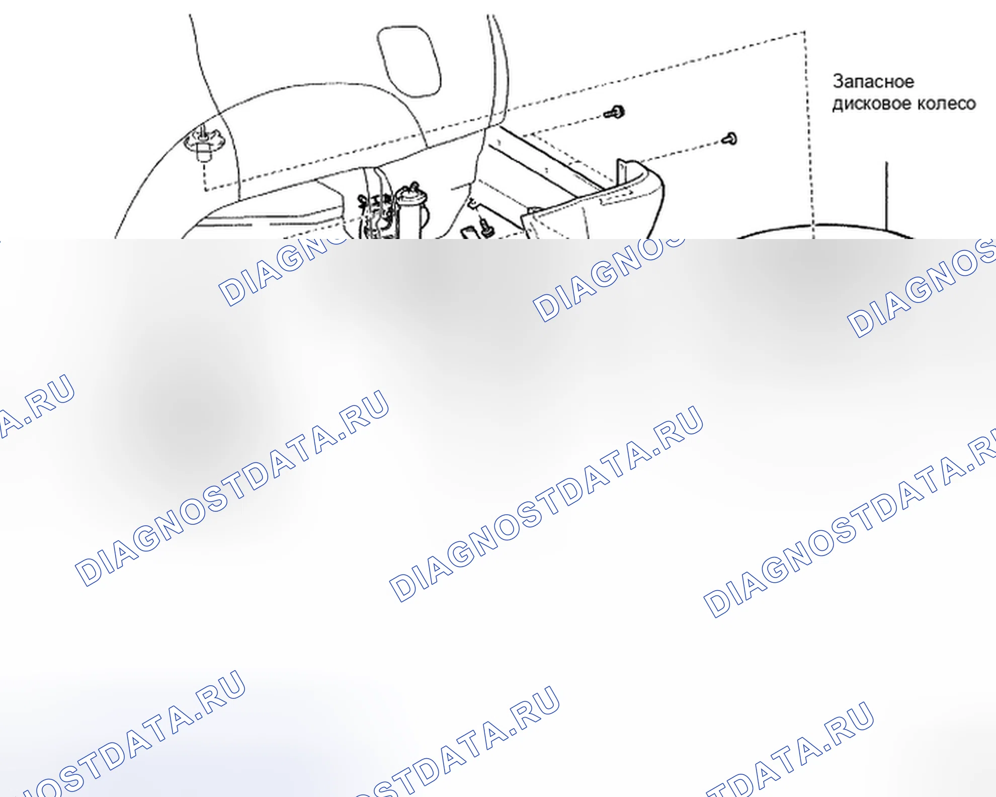 Рис. 77: КОМПОНЕНТЫ. Toyota 4Runner IV рестайлинг