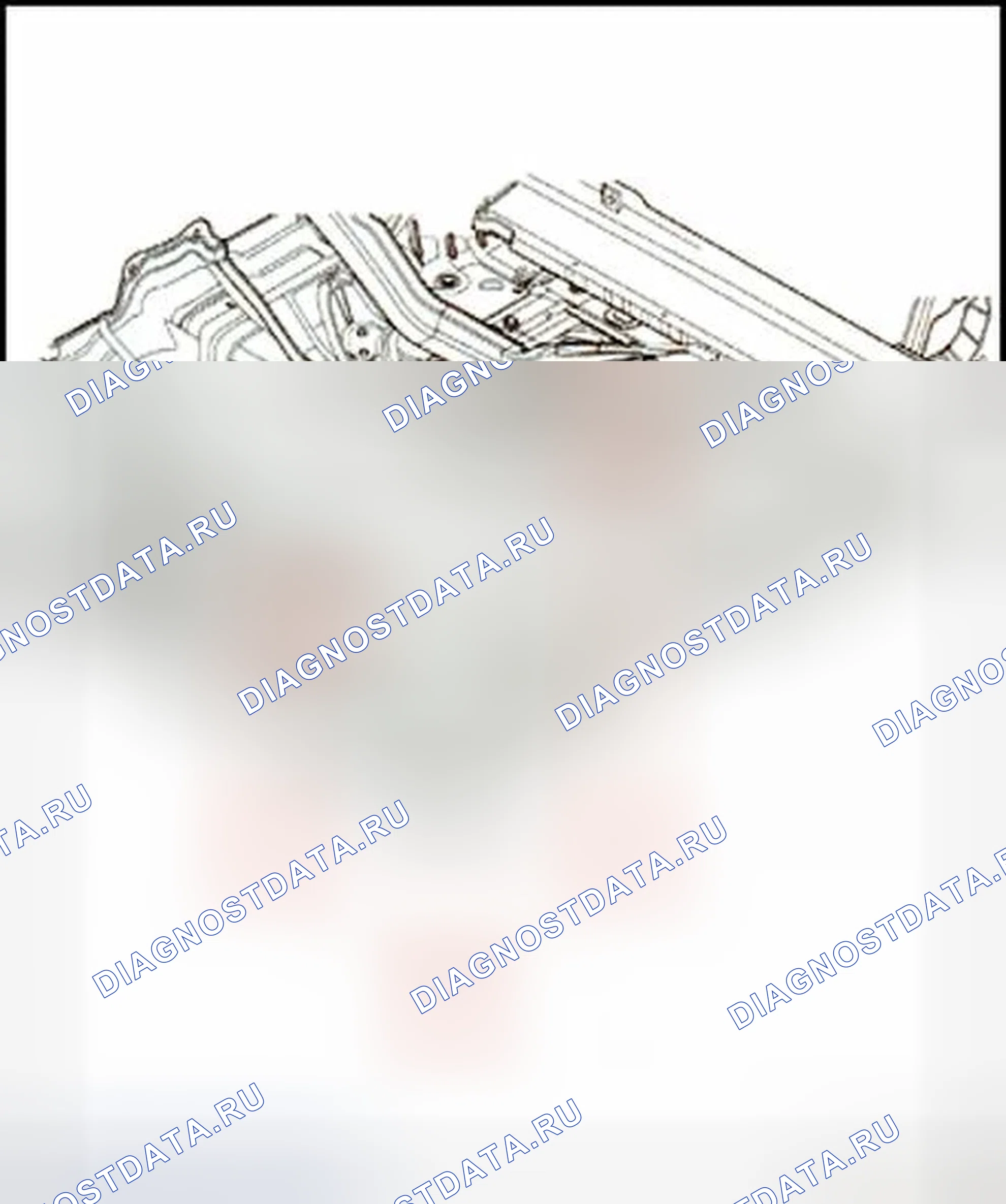 Рис. 116: Кузов, центр (родстер). Audi TT 8N