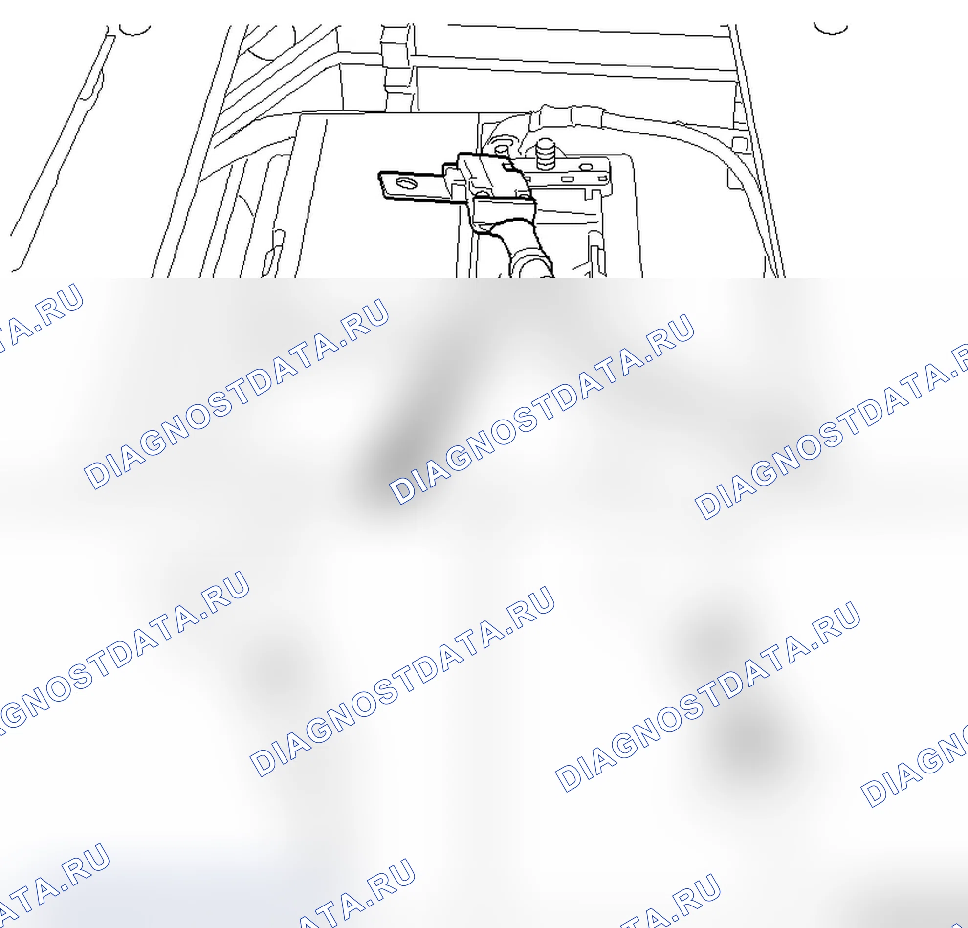 Battery Positive Lead - Non Replaceable Fusible Link (FLB). Opel Vivaro A