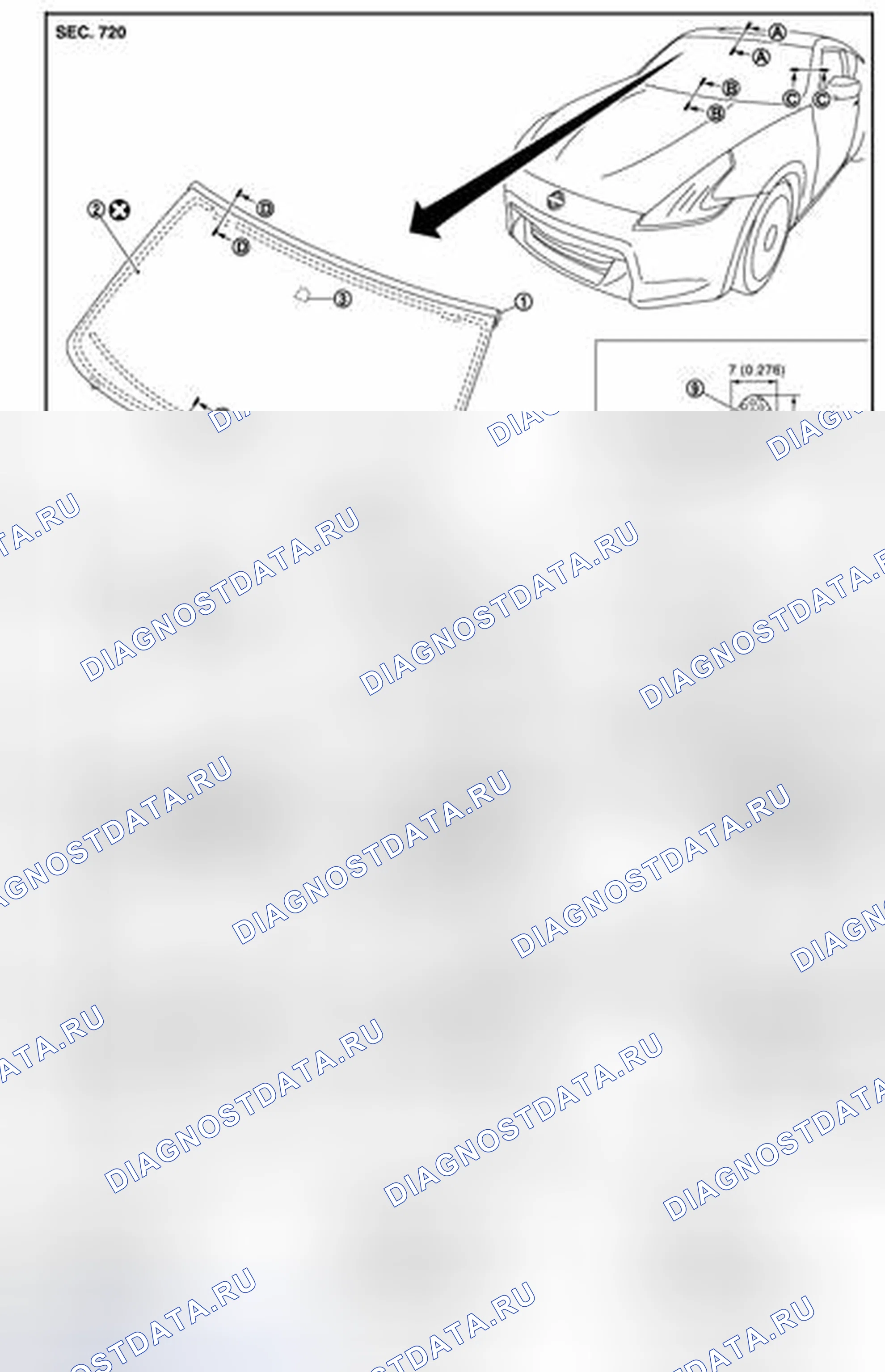 Рис. 65: Разнесенный вид. Honda MDX I