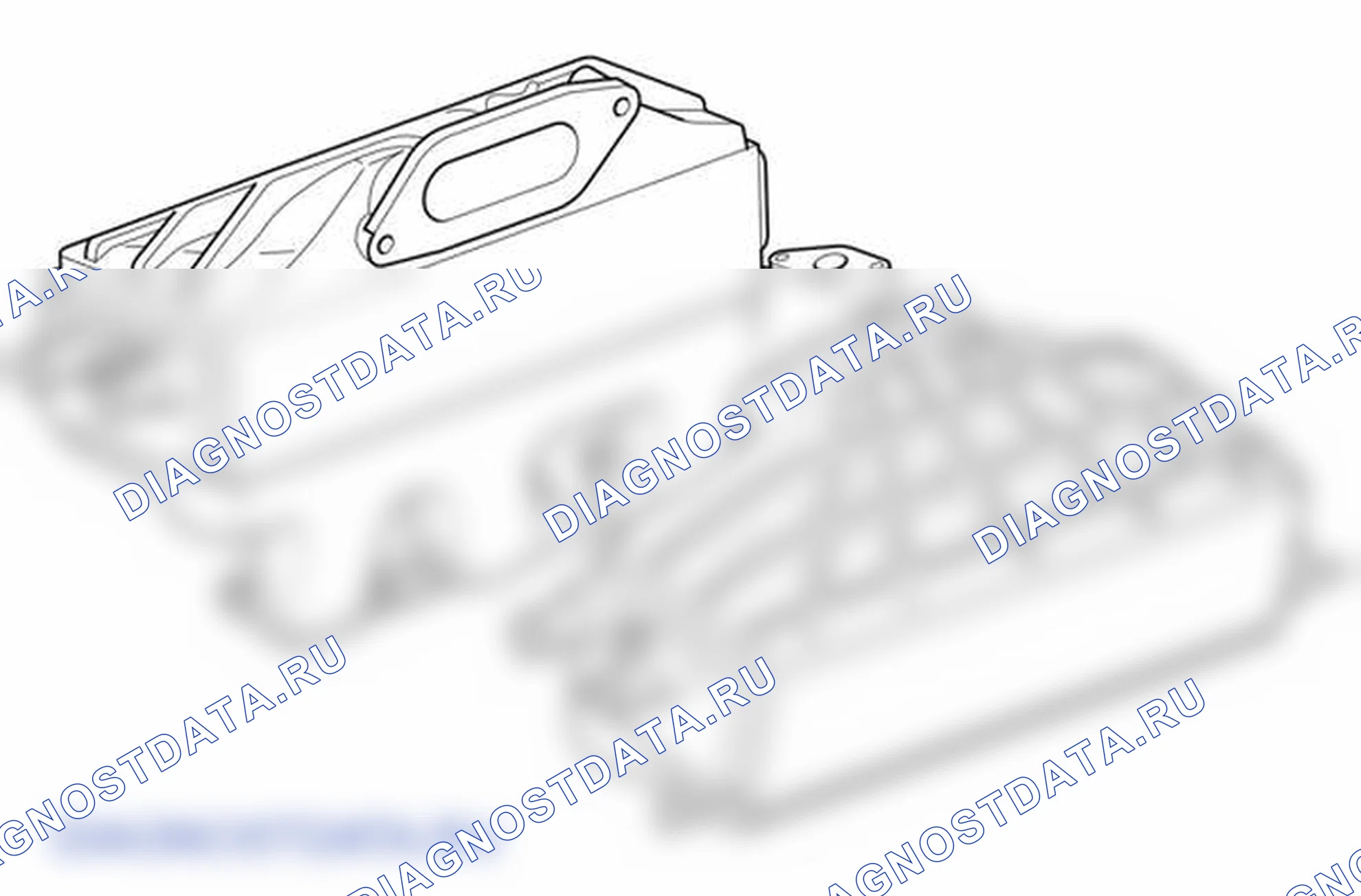 Рис. 17: ПРОМЕЖУТОЧНЫЙ ОХЛАДИТЕЛЬ. Land Rover Range Rover L322
