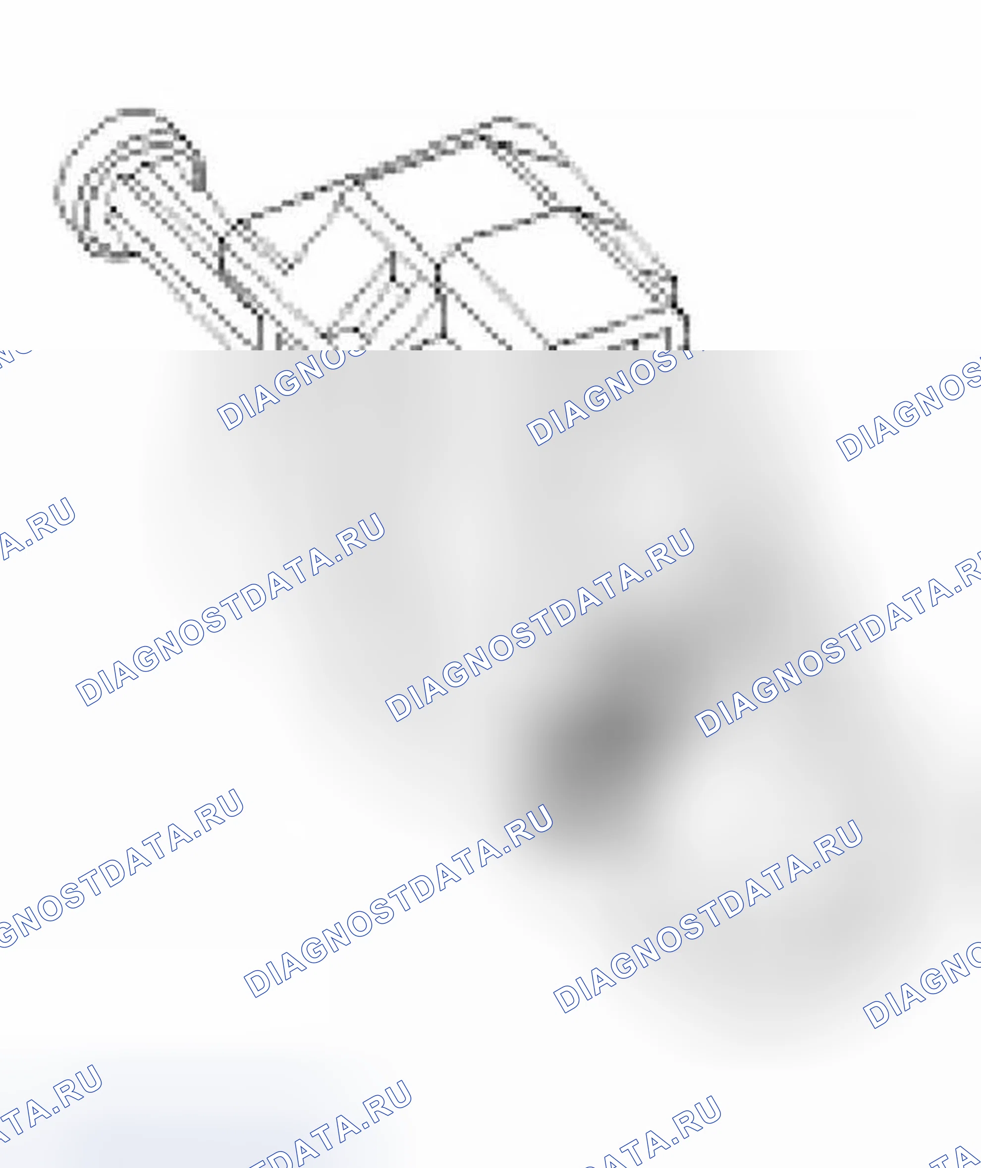 Рис. 1: Регулировка положения педали тормоза (Bpp). Jaguar S-type I