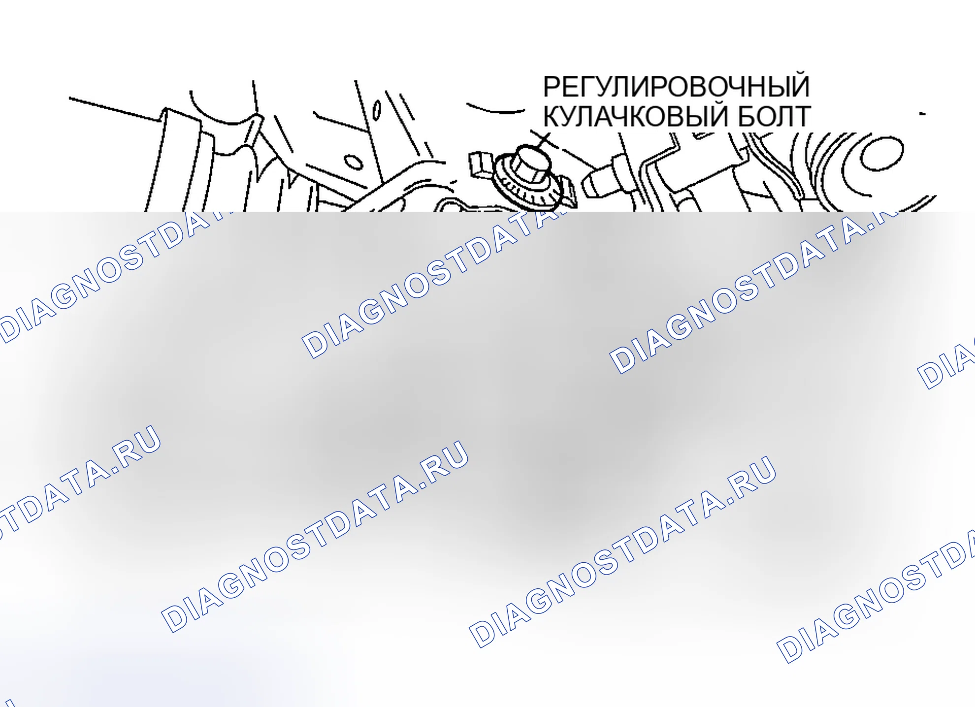 Рис. 12: Общая регулировка схождения. Mazda RX-8 I