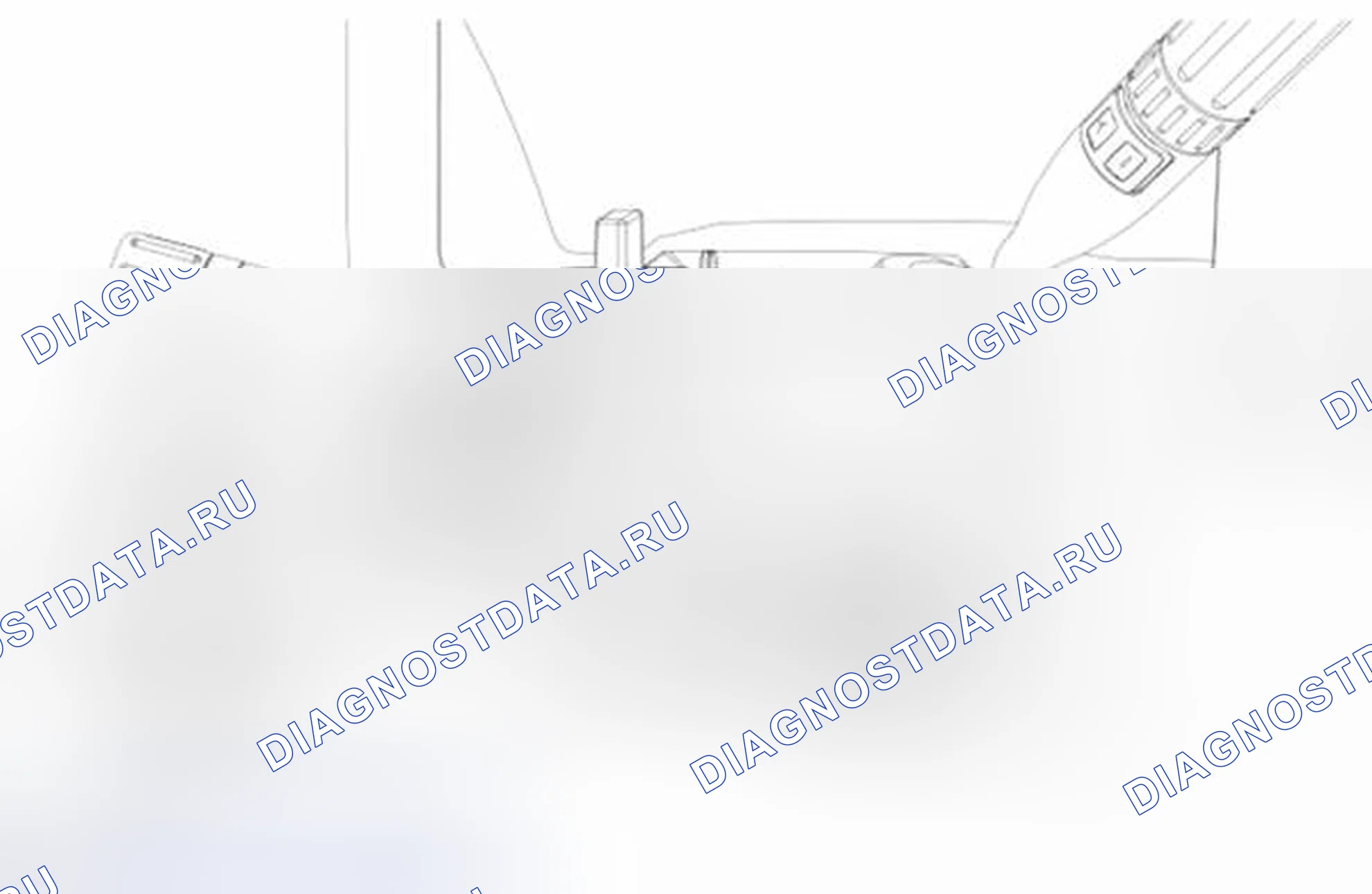 Рис. 49: Датчик поворота рулевого колеса. Ford Pickup F250 Super Duty II