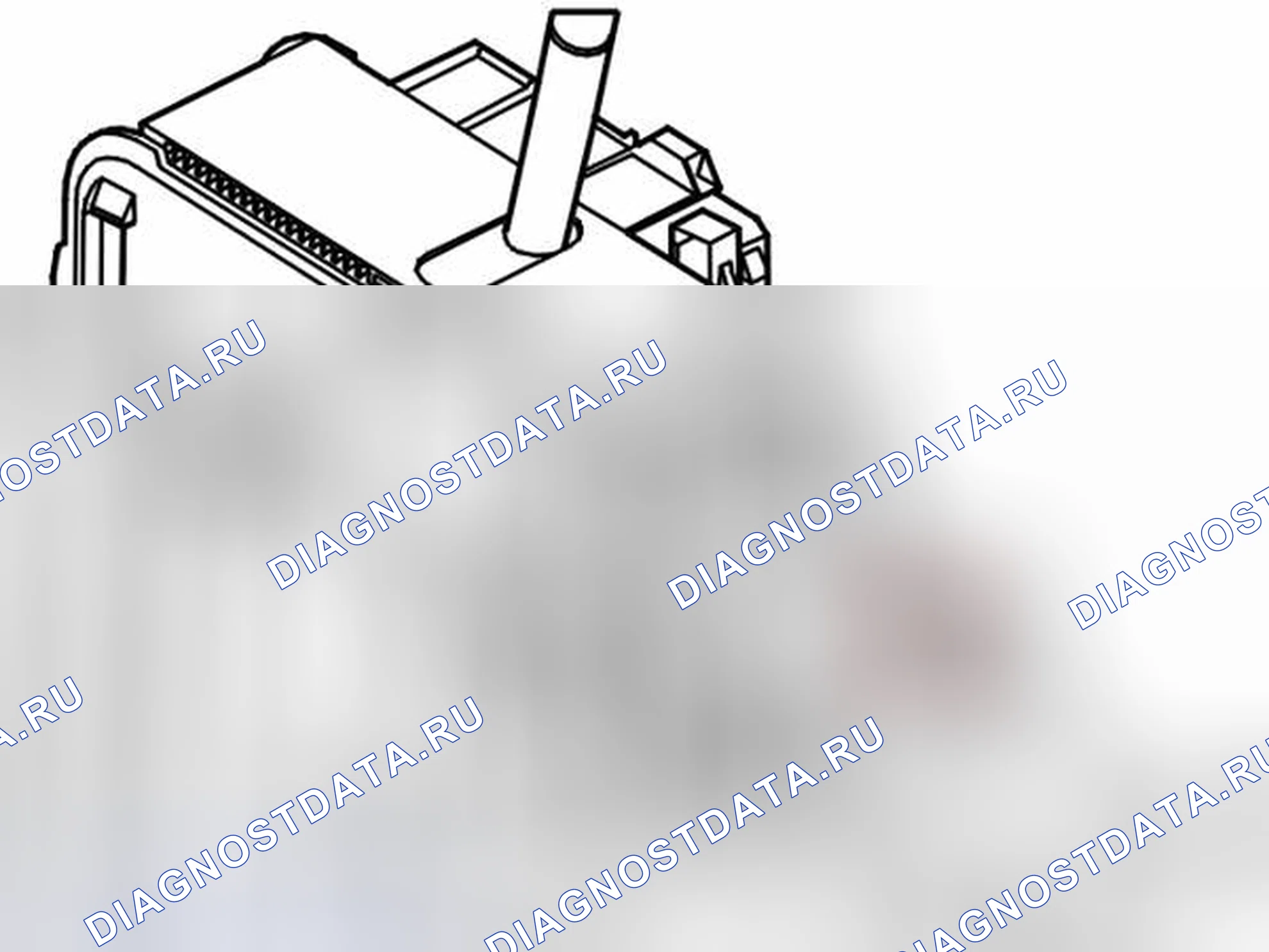 Рис. 242: СНЯТИЕ ЗАЩЕЛОК. Volvo V50 I