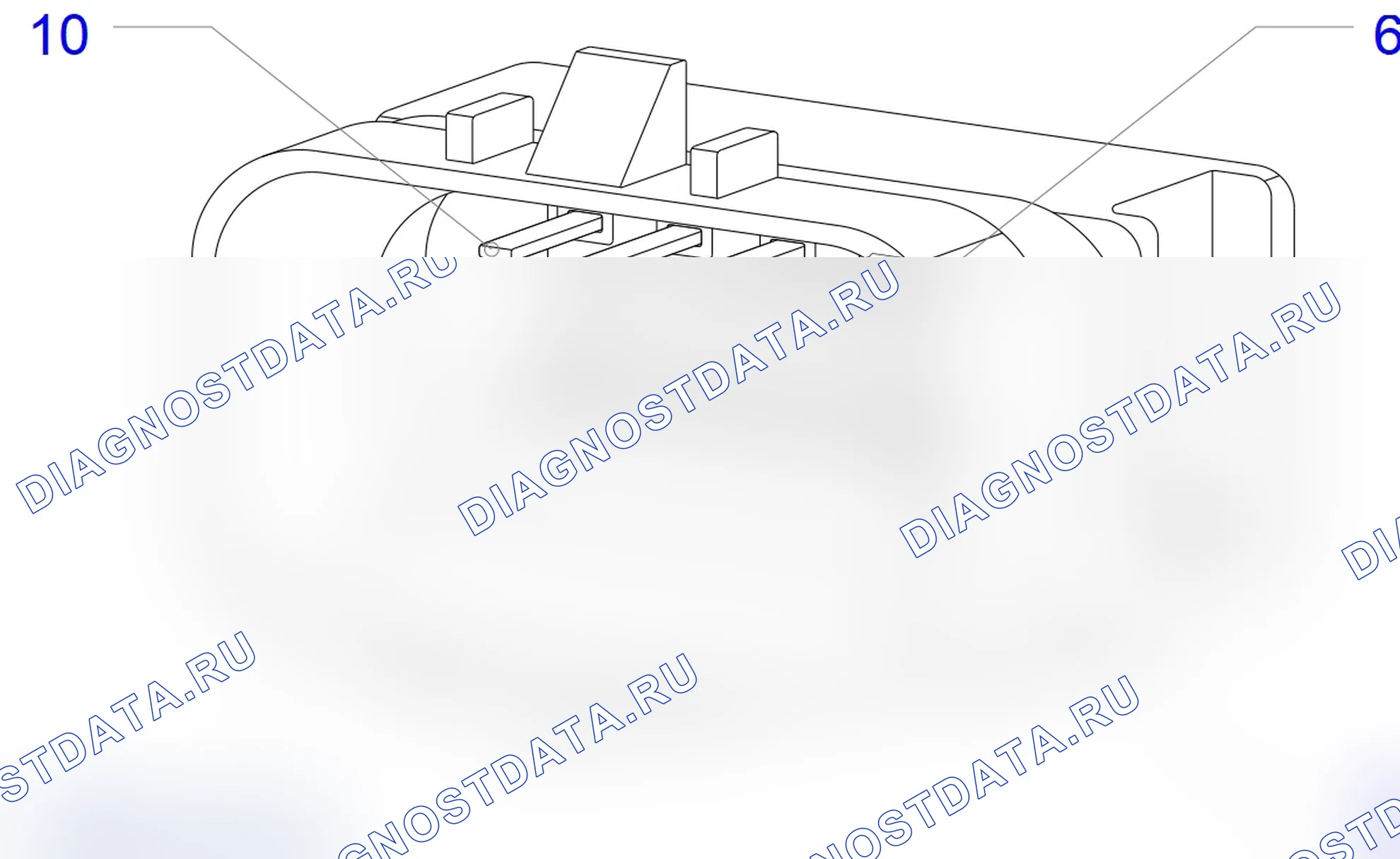 Распиновка разъёма X18. Opel Astra H