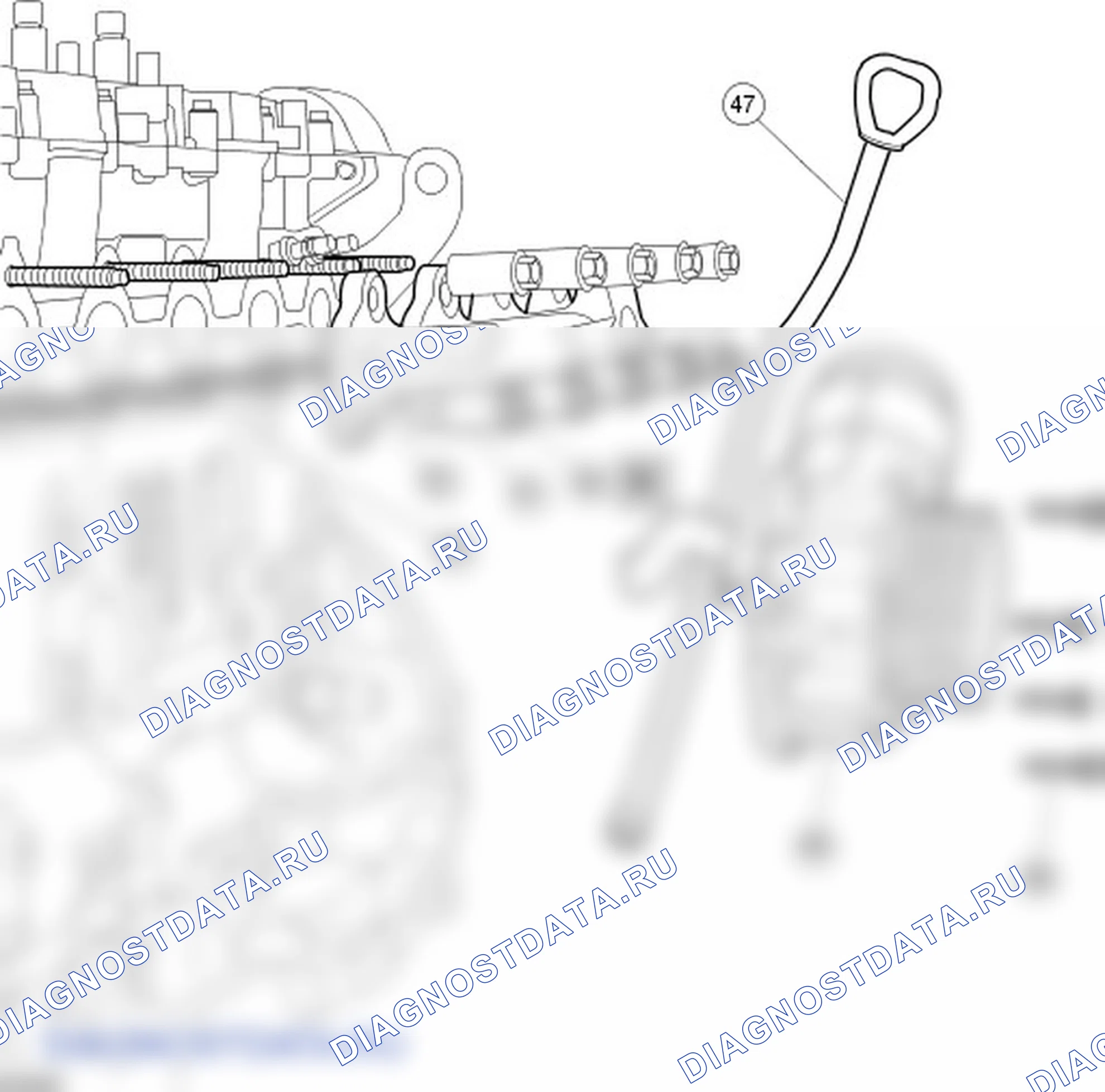 Разборка двигателя. Ford C-MAX I рестайлинг