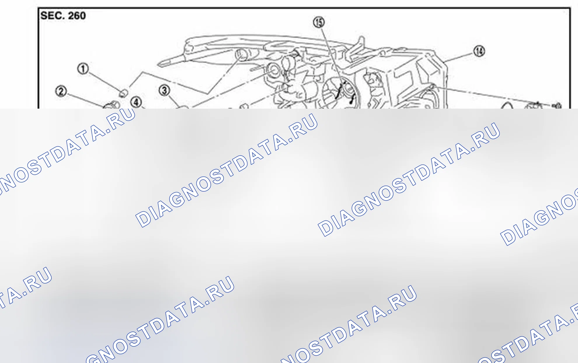 Рис. 63: РАЗБОРКА. Infiniti FX50 II