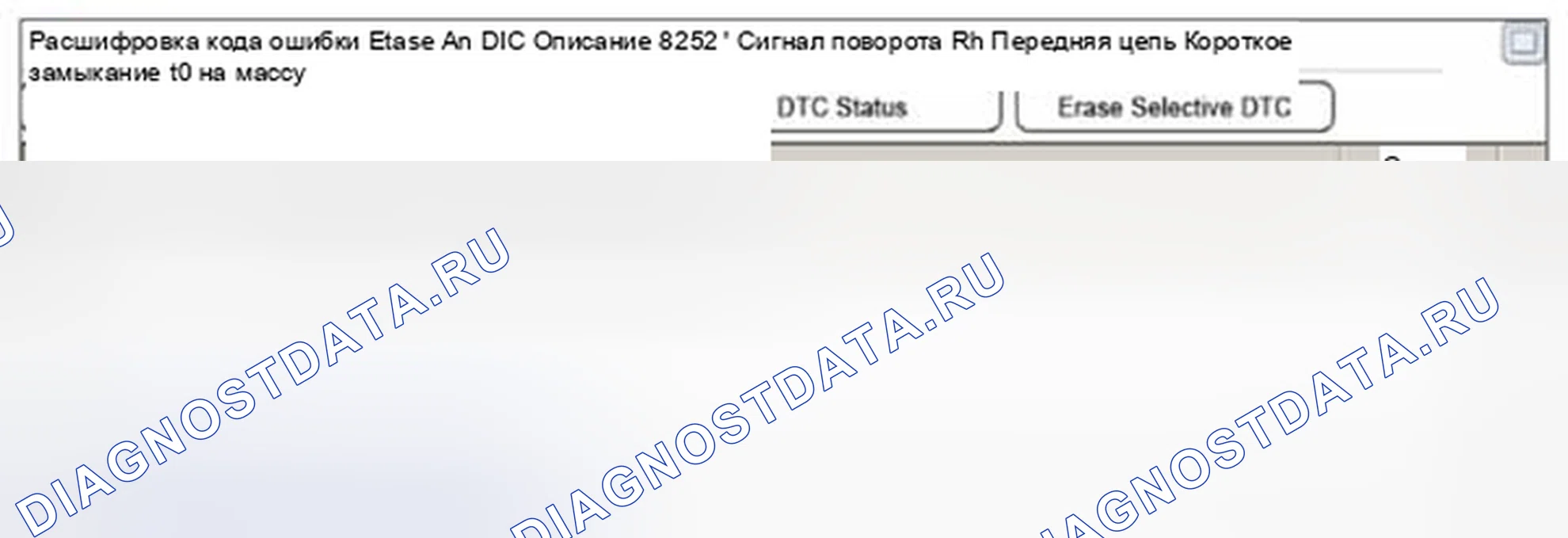 Рис. 419: Анализ данных GDS. Kia Optima III
