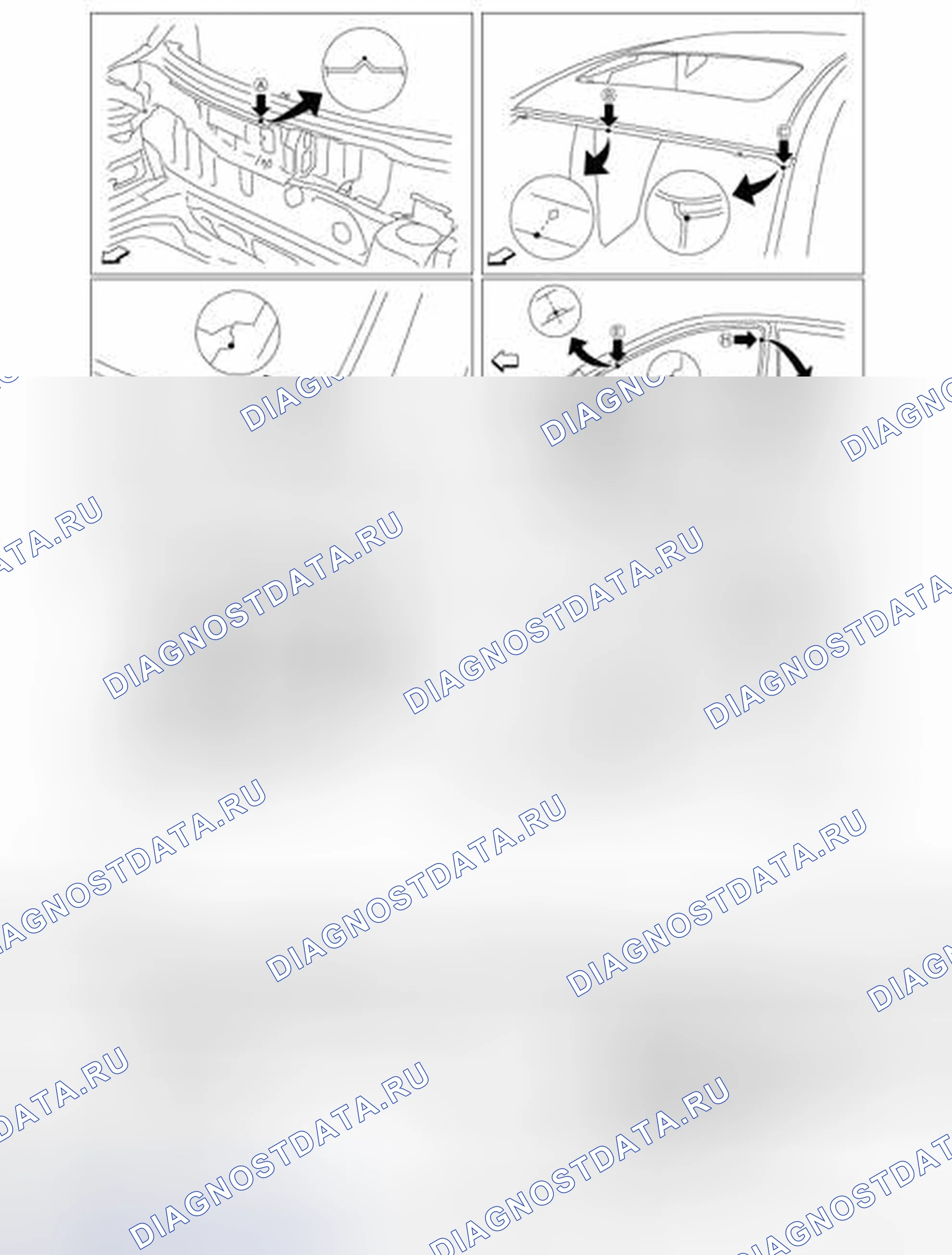Рис. 29: Точки измерения. Honda S-MX I