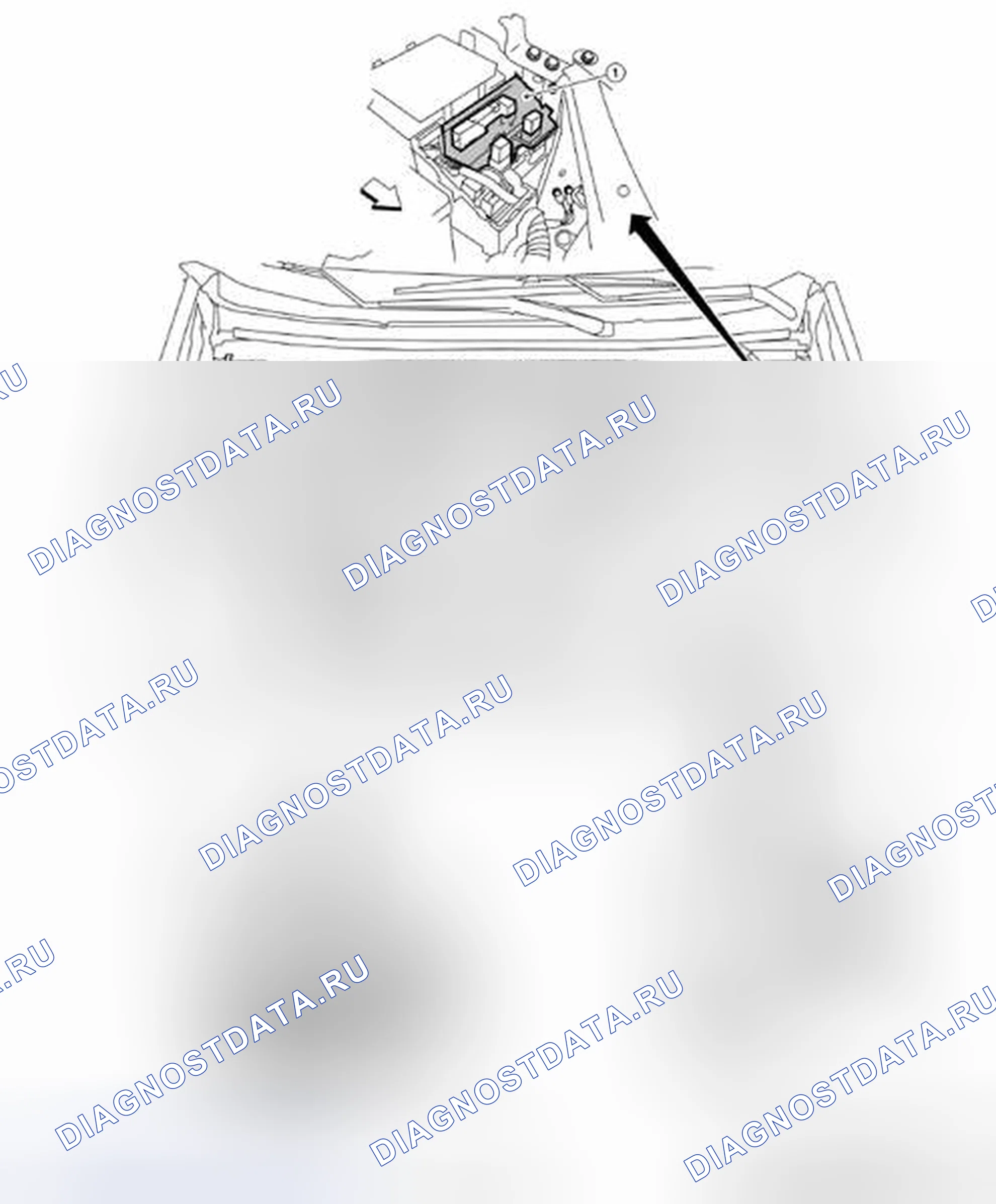 Рис. 14: ОТСЕК ДВИГАТЕЛЯ - QR25DE. Nissan Sentra B16 рестайлинг