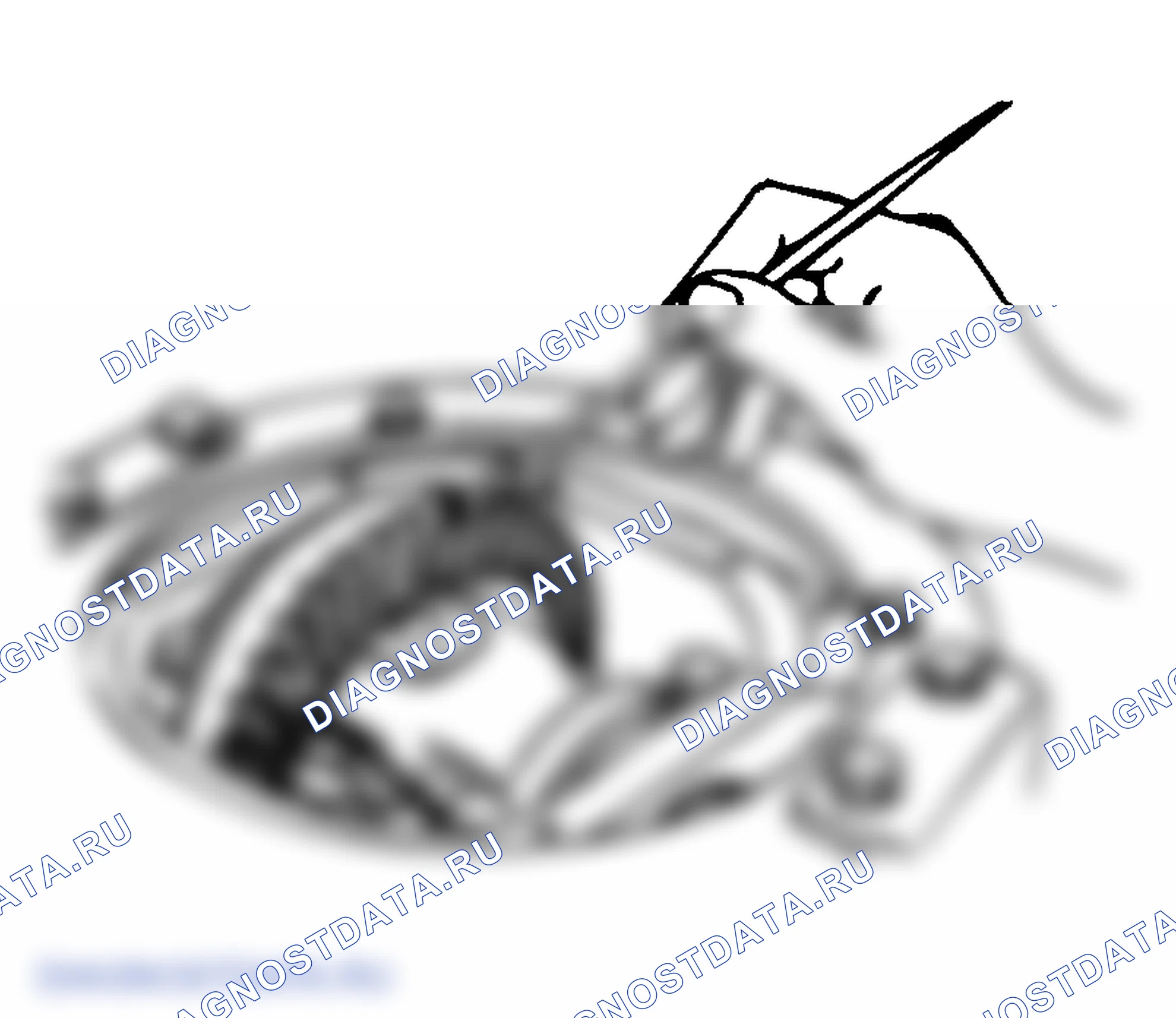 Рис. 59: ЗУБЧАТЫЙ КОНТАКТ ШЕСТЕРНИ КОНЕЧНОЙ ПЕРЕДАЧИ. Hyundai Santa Fe I