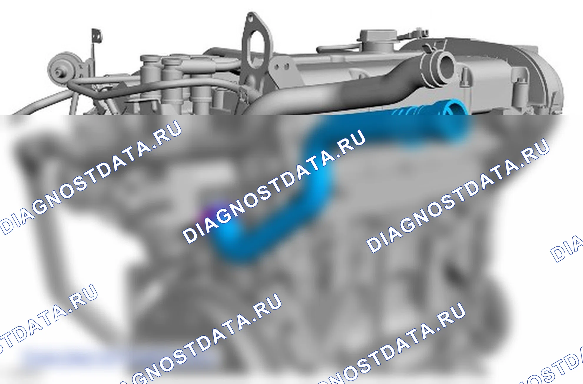 Как снять присоединяемые детали двигателя. Ford B-MAX I