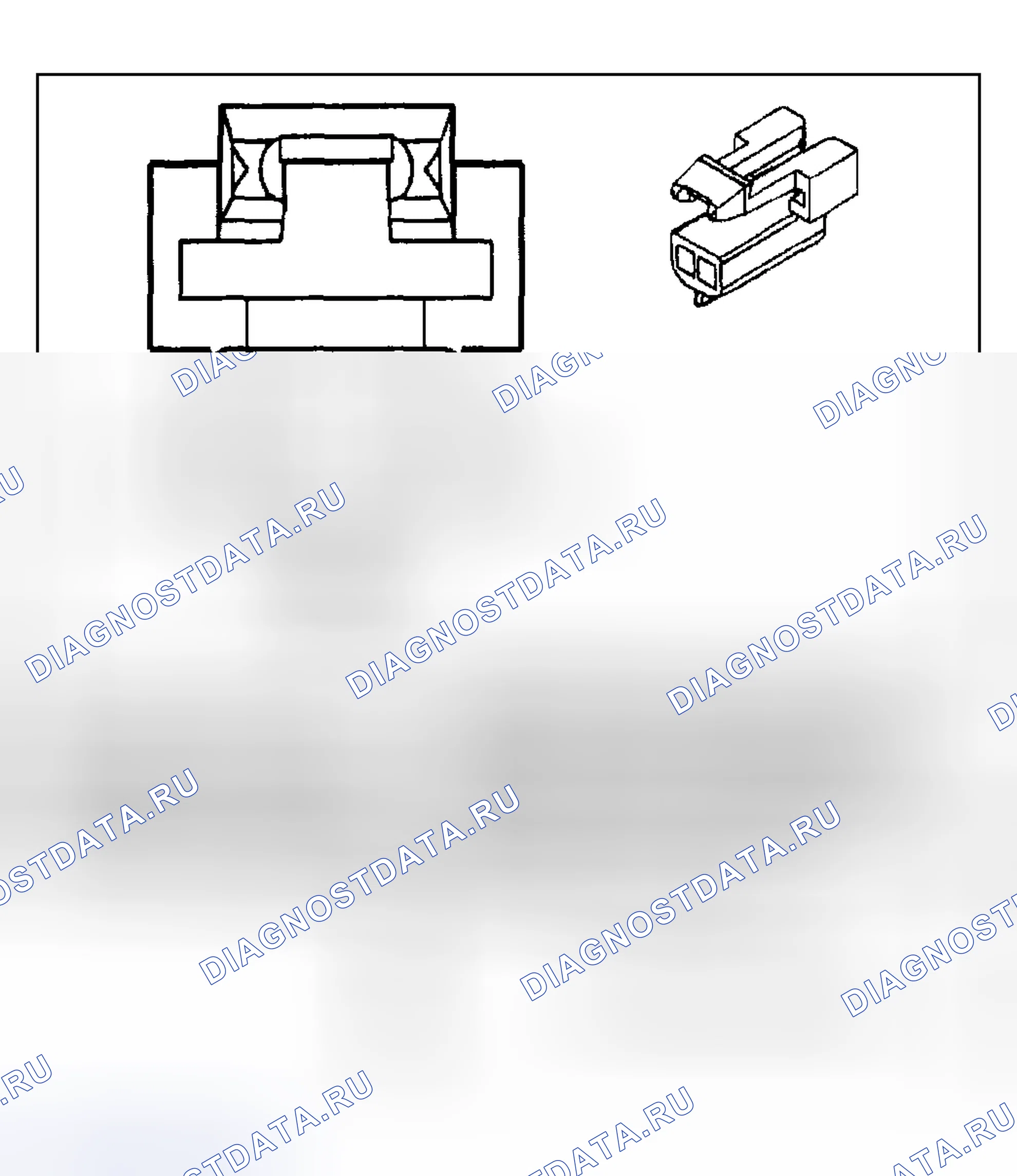 Рис. 14: Датчик температуры испарителя. Hyundai Venue I