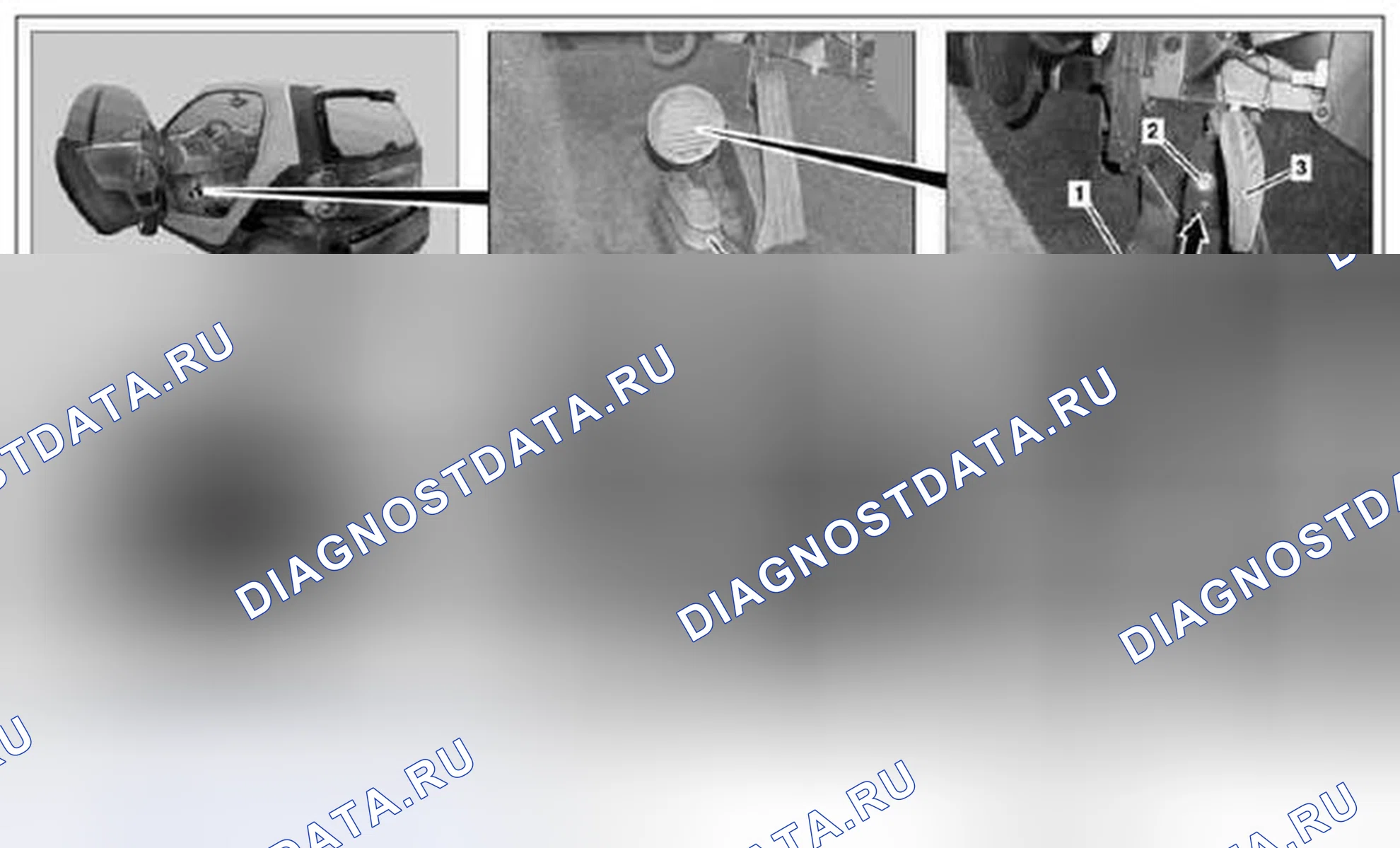 Рис. 8: Демонтировать, установить сильфон на педаль тормоза - AR29.10-P-0340MCC. Kia Soul I