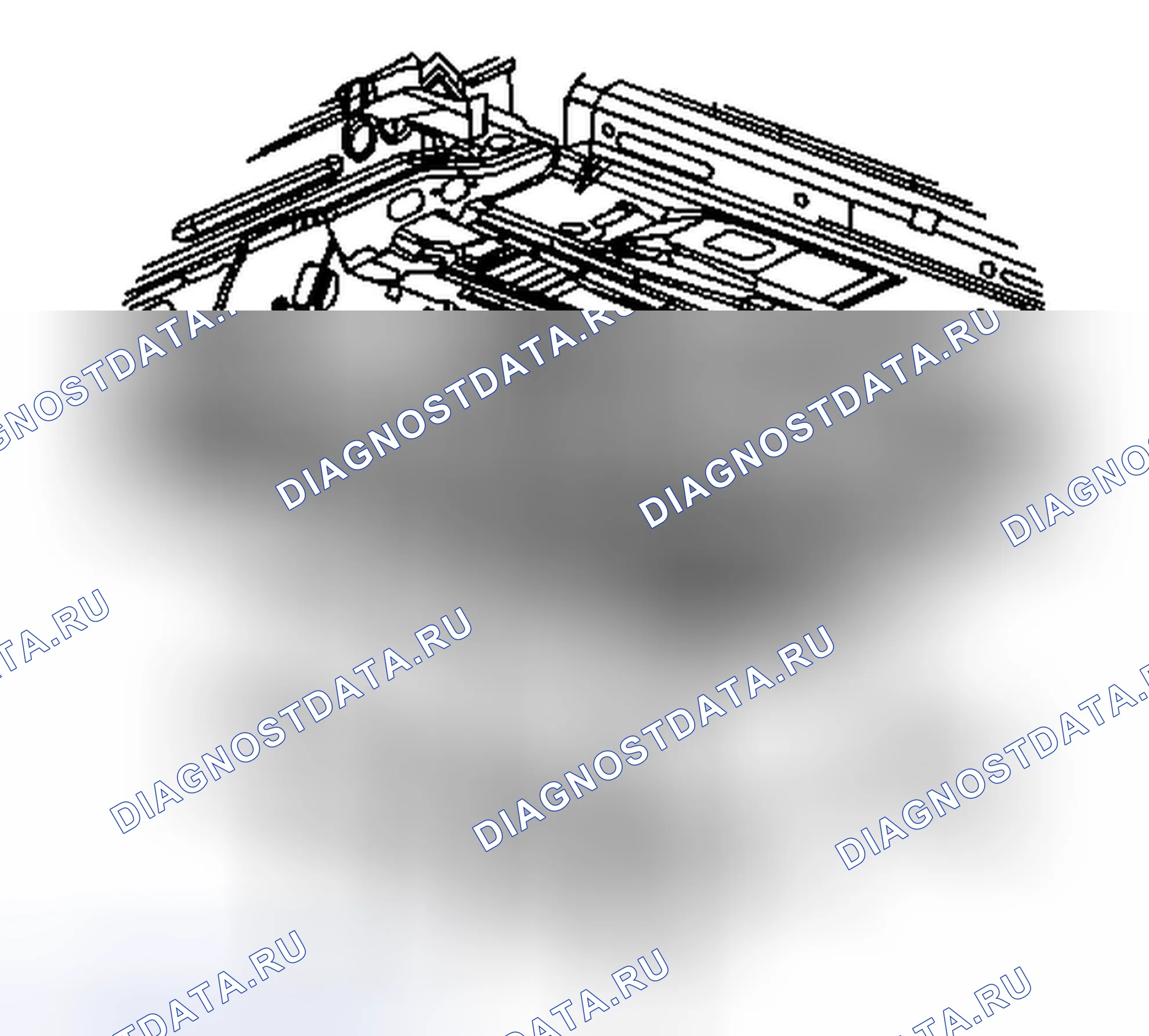 Рис. 8: Порядок демонтажа. Pontiac G6 I