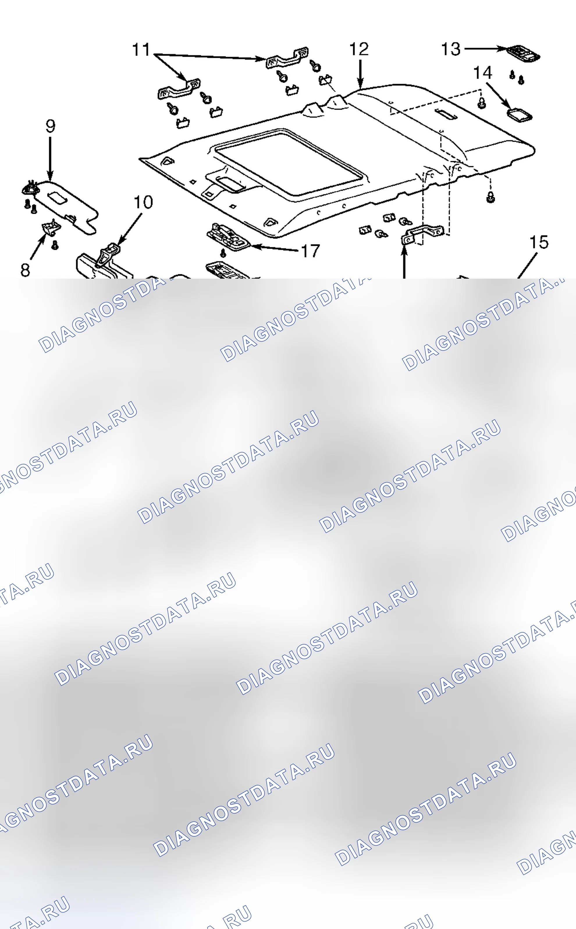 Рис. 29: Установка (4-дверь RAV4). Toyota Camry Solara I