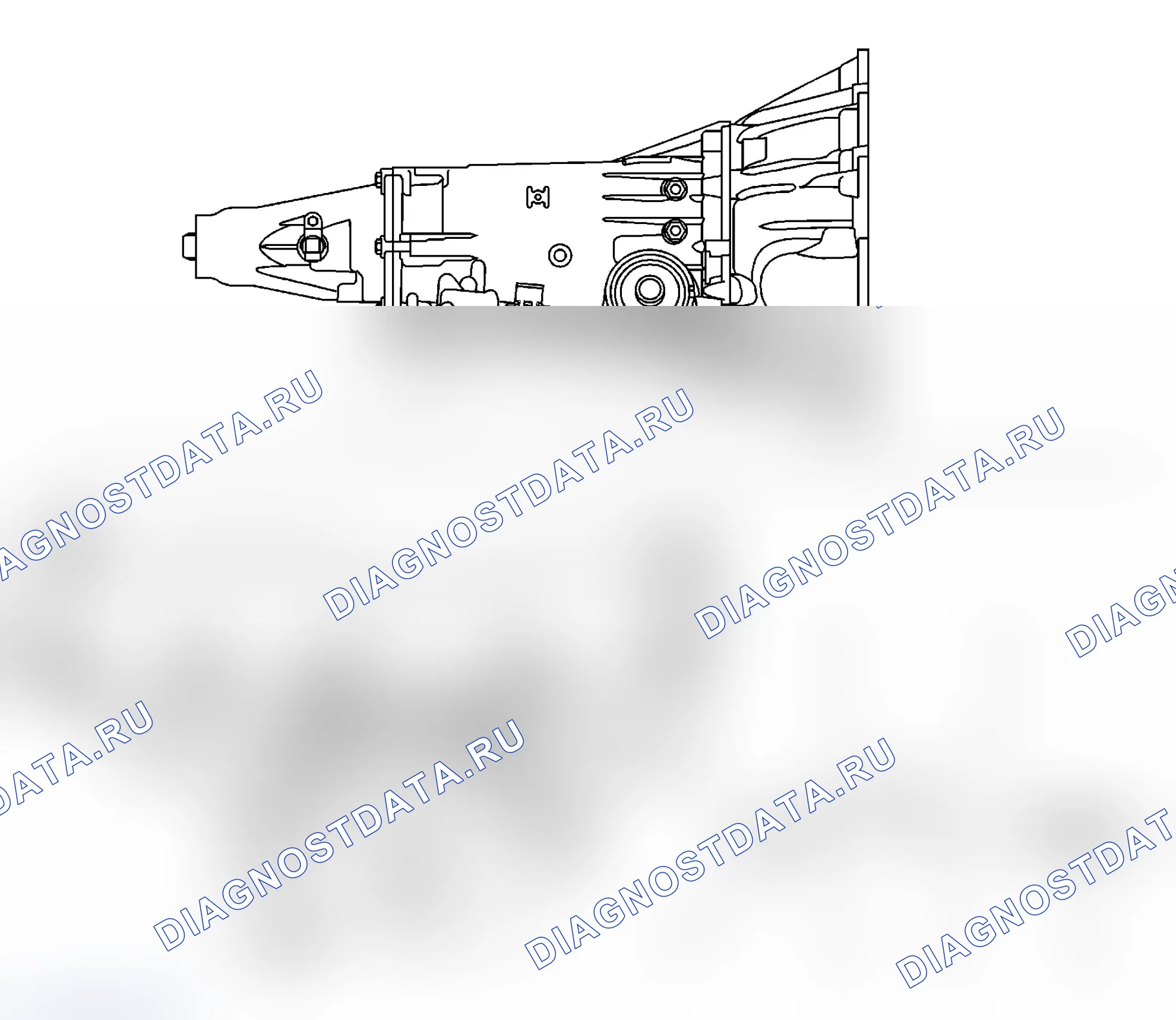 Рис. 30: Информация об идентификаторе передачи. Chevrolet Chevy Express G2500 