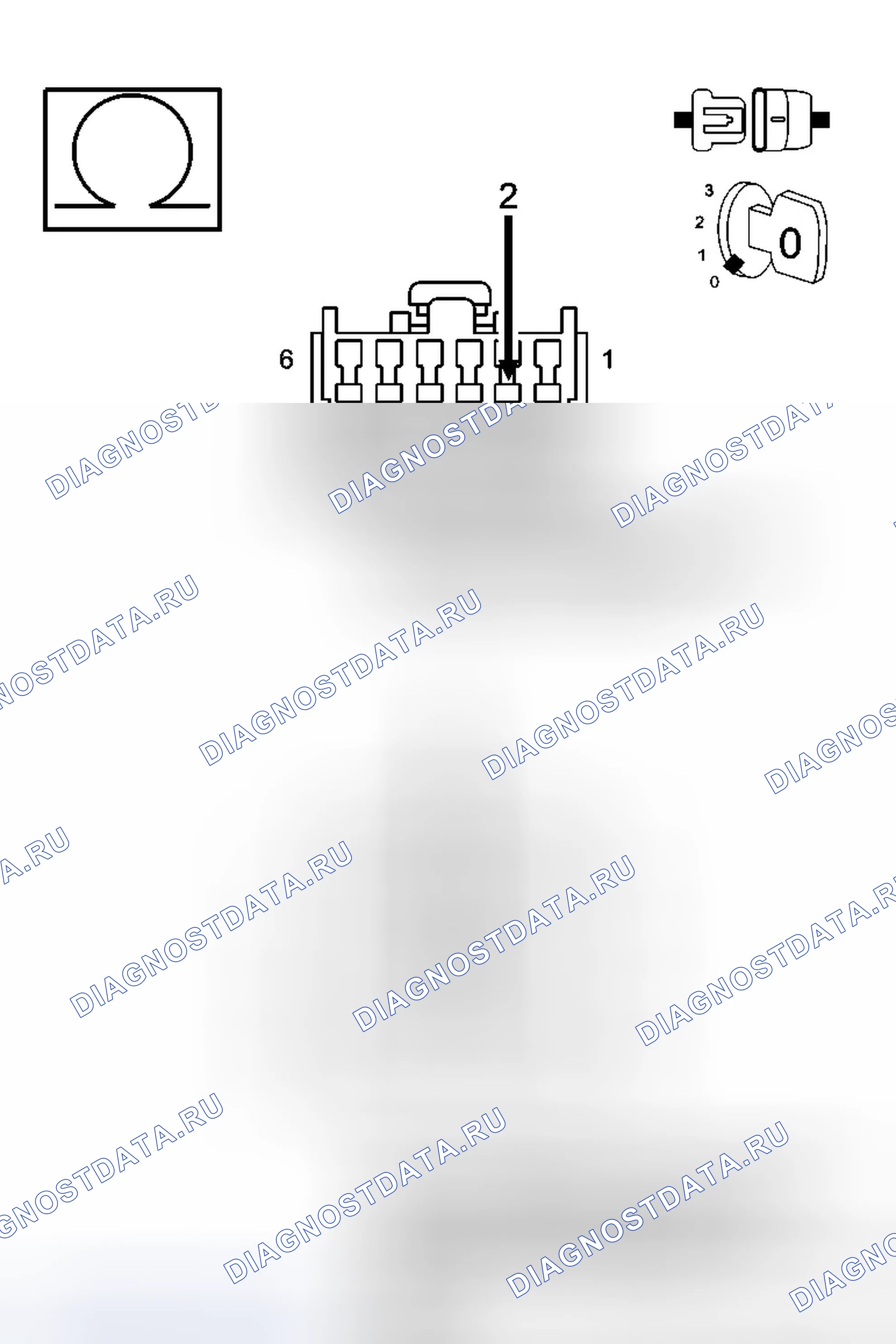 Рис. 409: Диагностический тест. Jeep Commander I