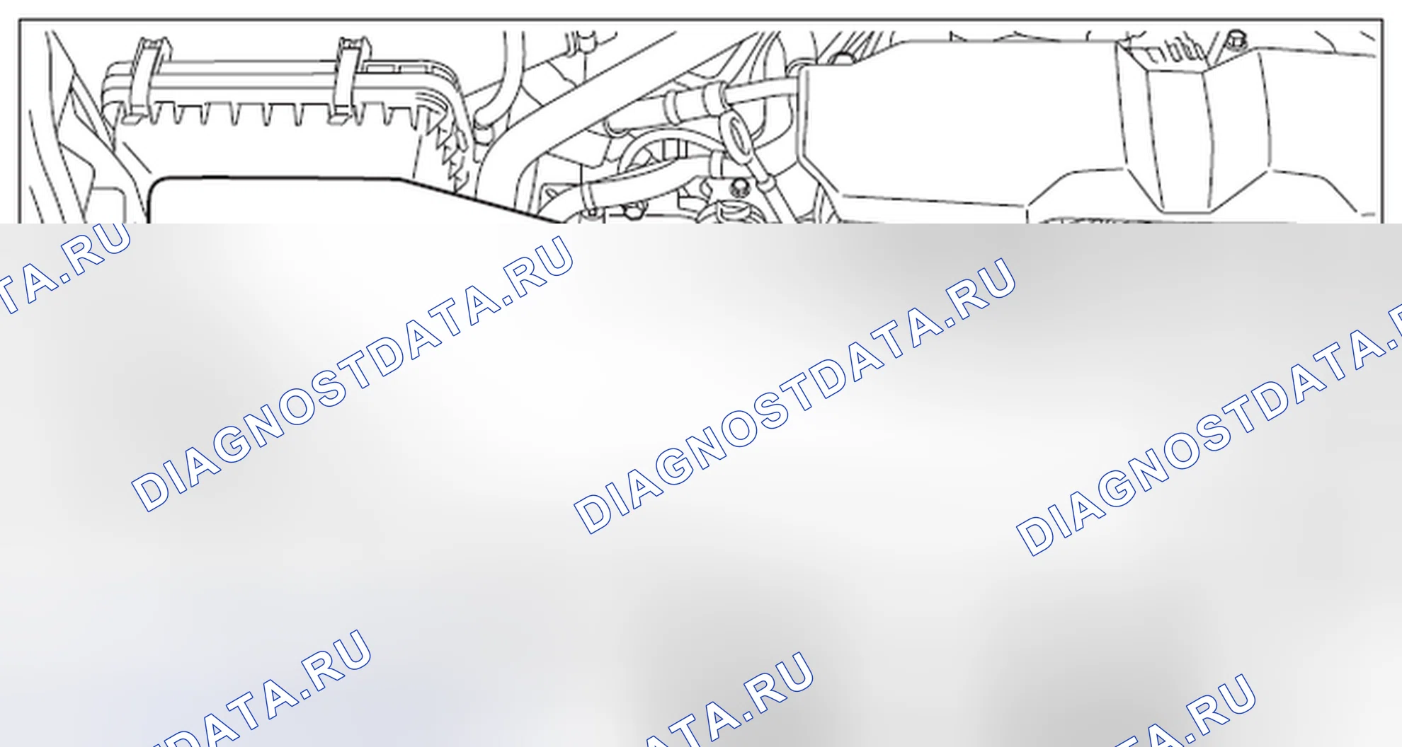 Рис. 683: ДЕМОНТАЖ. Subaru Legacy BM/BR рестайлинг